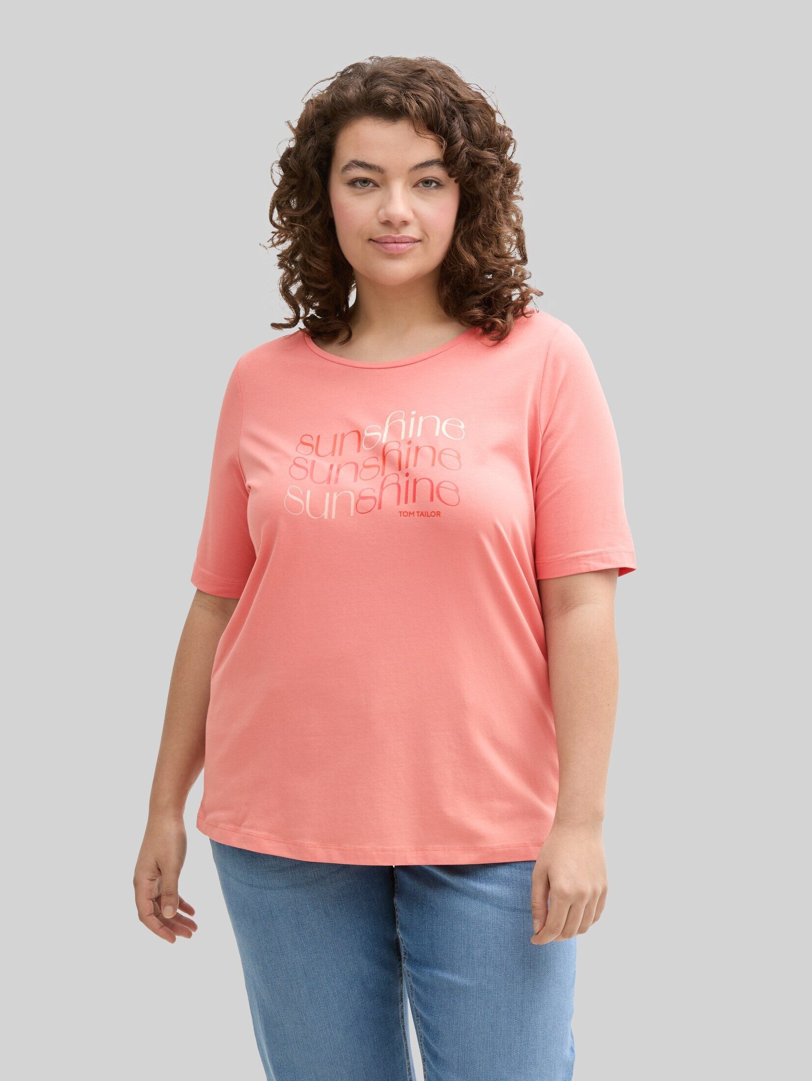 TOM TAILOR PLUS T-Shirt T-Shirt Plus Size - T-Shirt mit Print