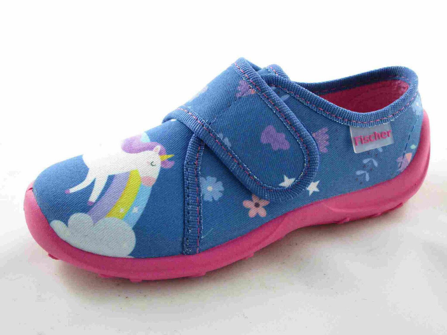 Fischer-Markenschuh Einhorn Hausschuh