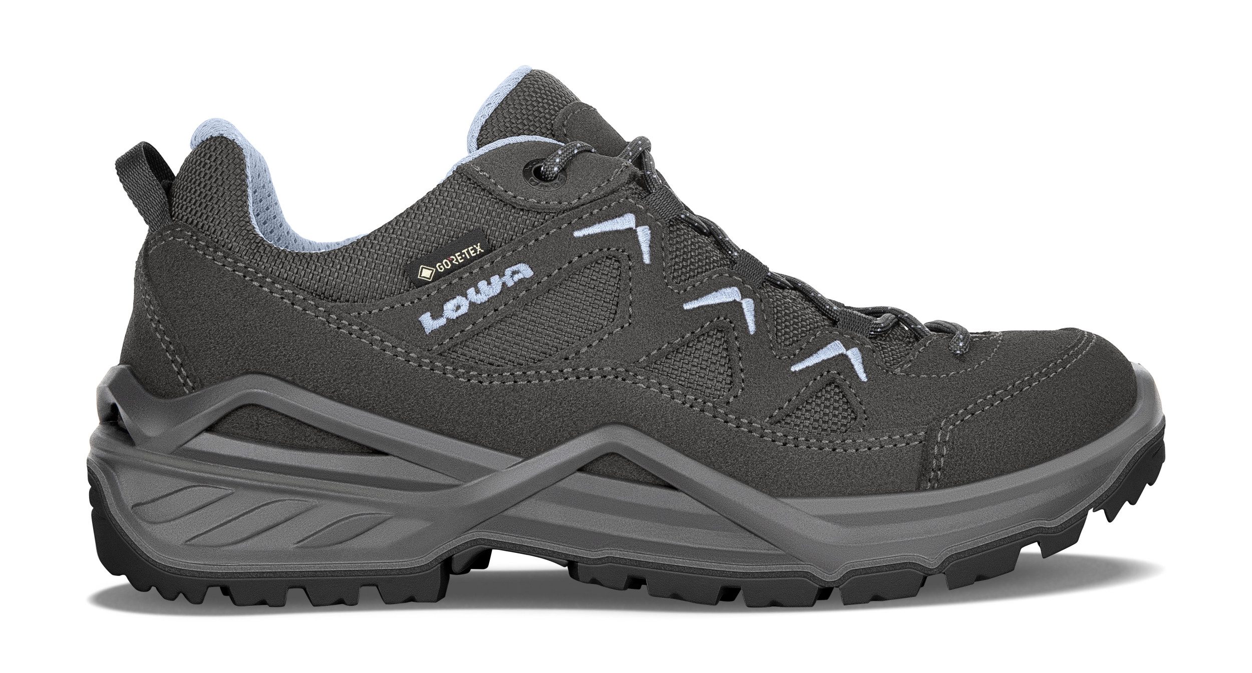 Lowa SIRKOS EVO GTX LO Ws GRAPHIT/EISBLAU Wanderschuh günstig online kaufen
