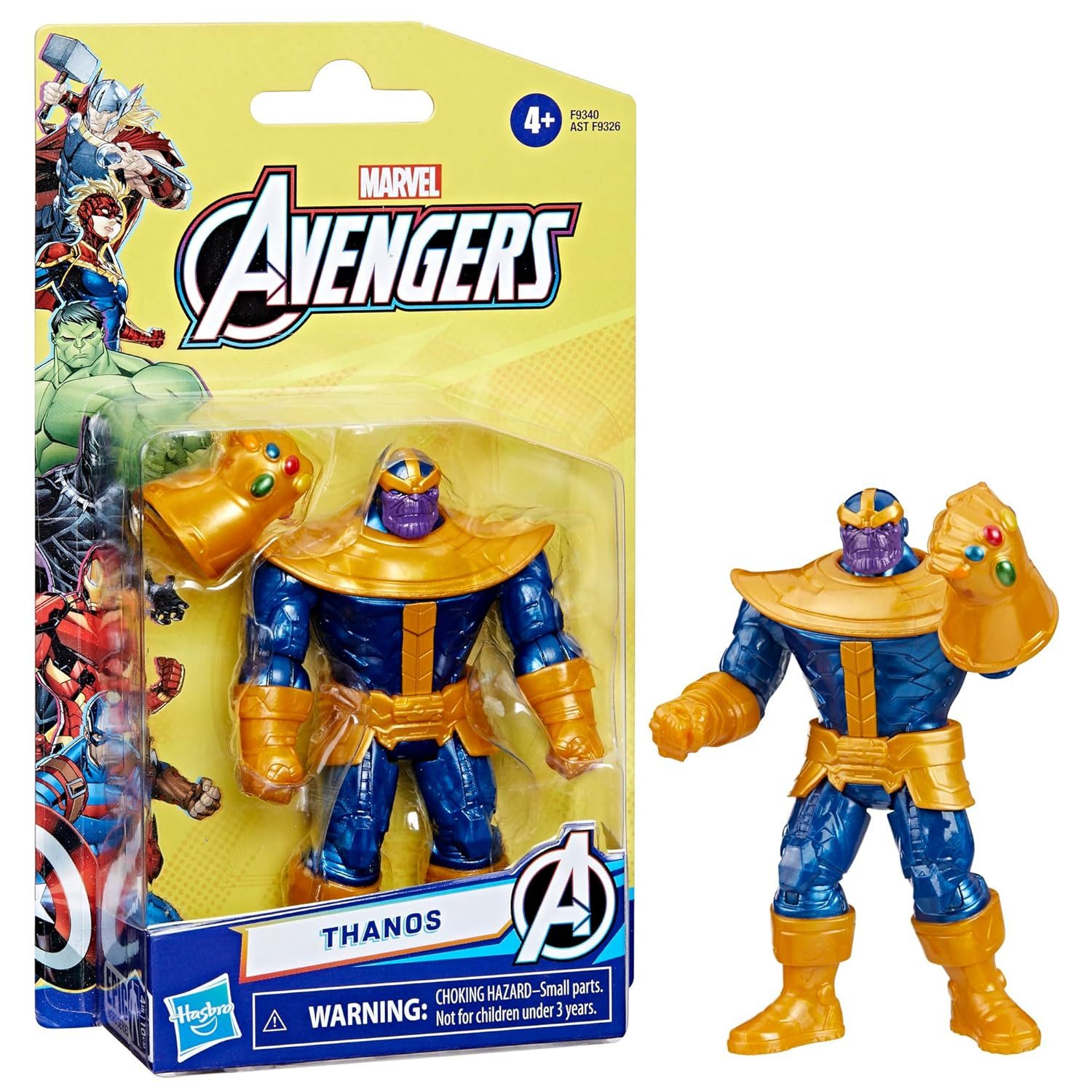 Hasbro Actionfigur Marvel Avengers Epic Hero Series Thanos Deluxe Figur – Bild 2 von 2