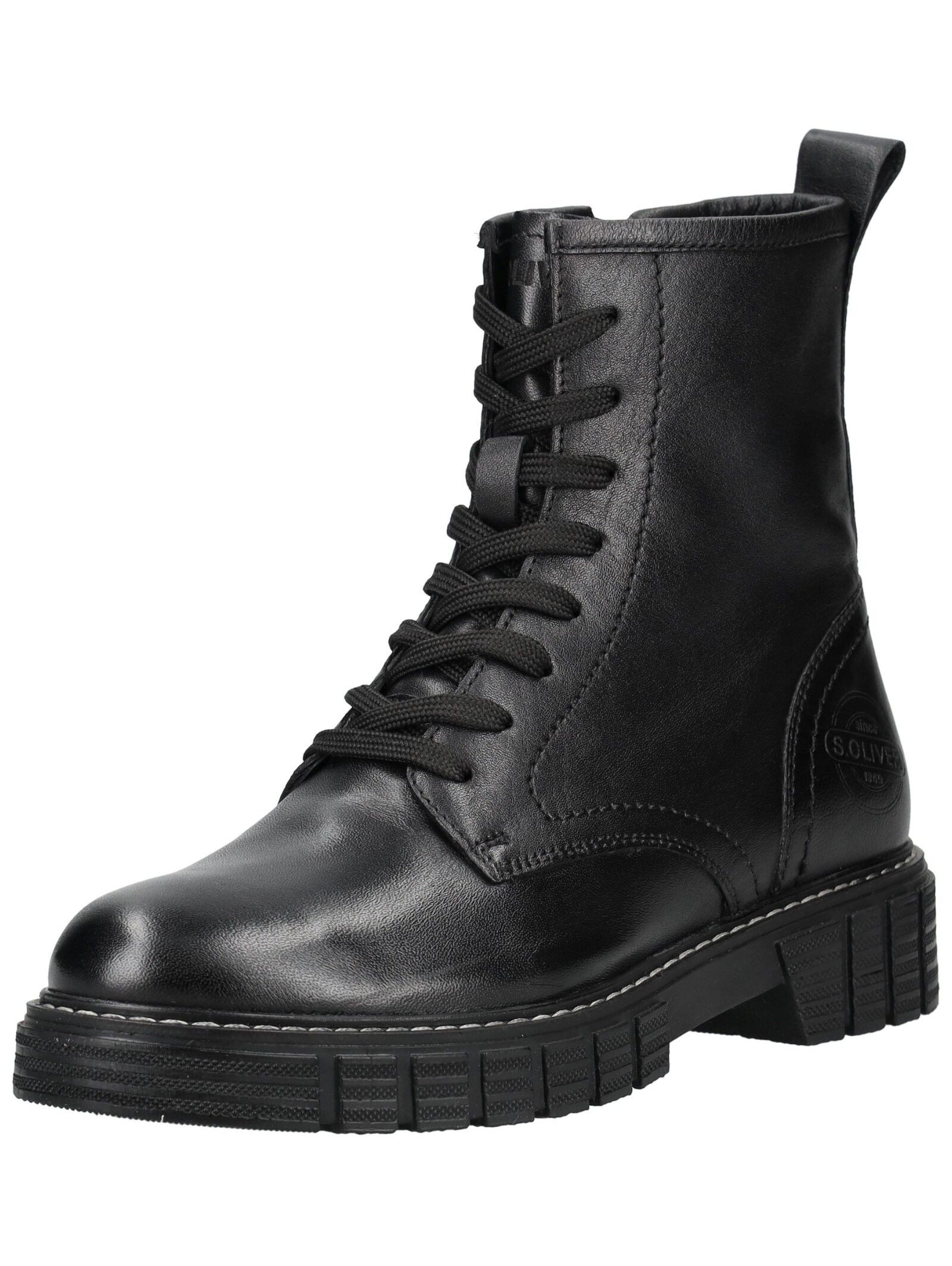 s.Oliver Stiefelette Leder Schnürstiefelette günstig online kaufen