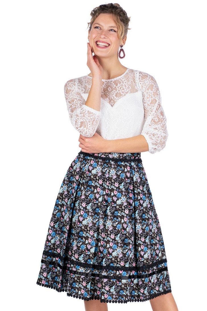 Hangowear Trachtenrock Trachtenrock - FABIA - schwarz günstig online kaufen