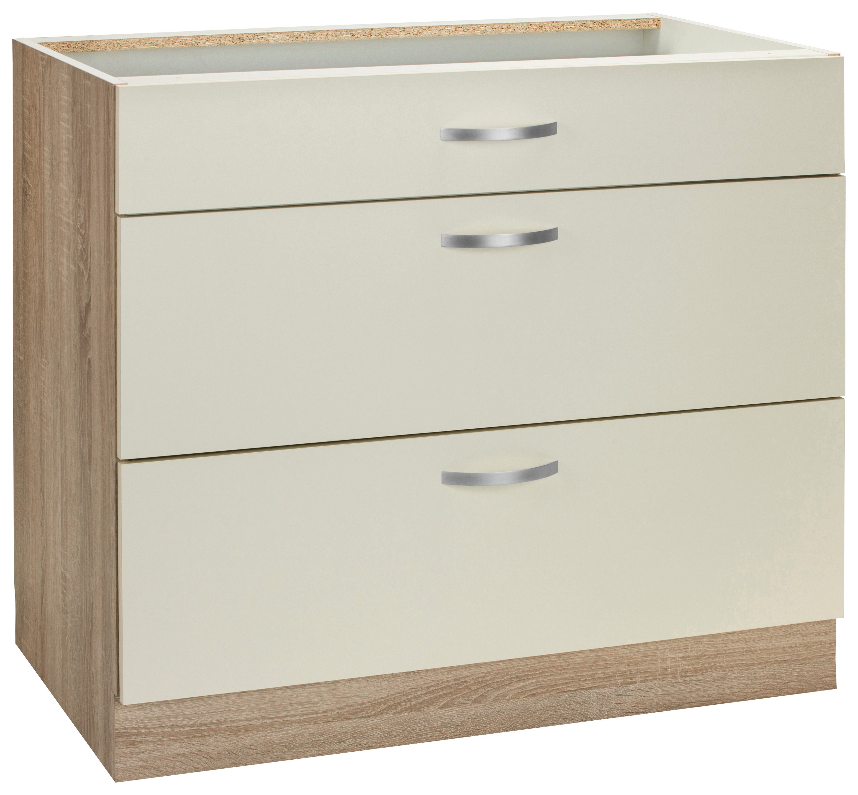wiho Küchen Unterschrank Flexi Breite 90 cm