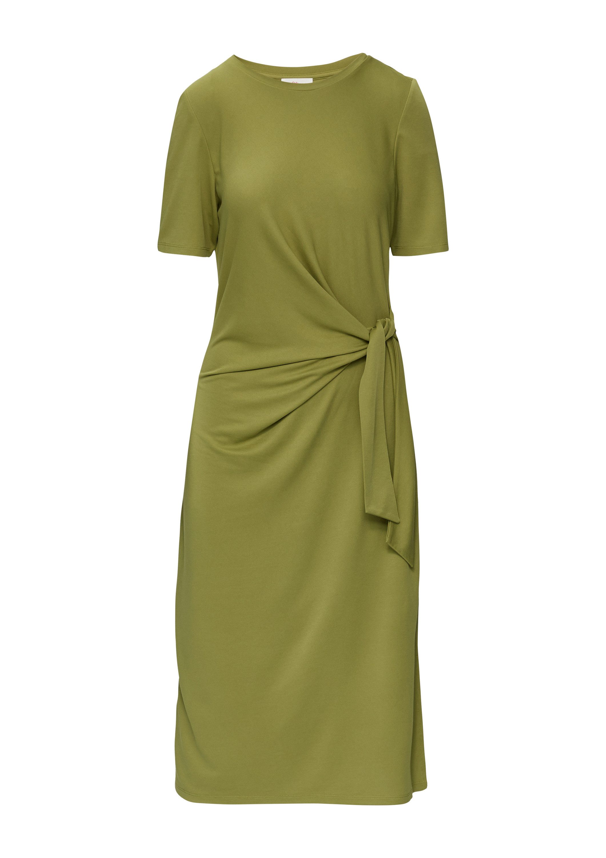 s.Oliver Minikleid Kleid Midikleid aus Jersey mit Knoten-Detail günstig online kaufen