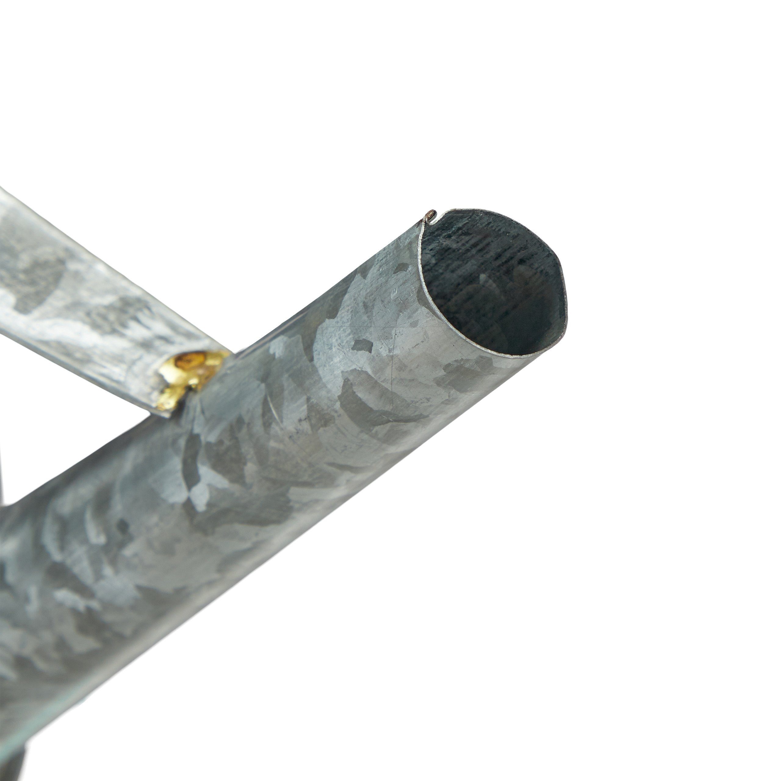 relaxdays Gießkanne Metall, Zink