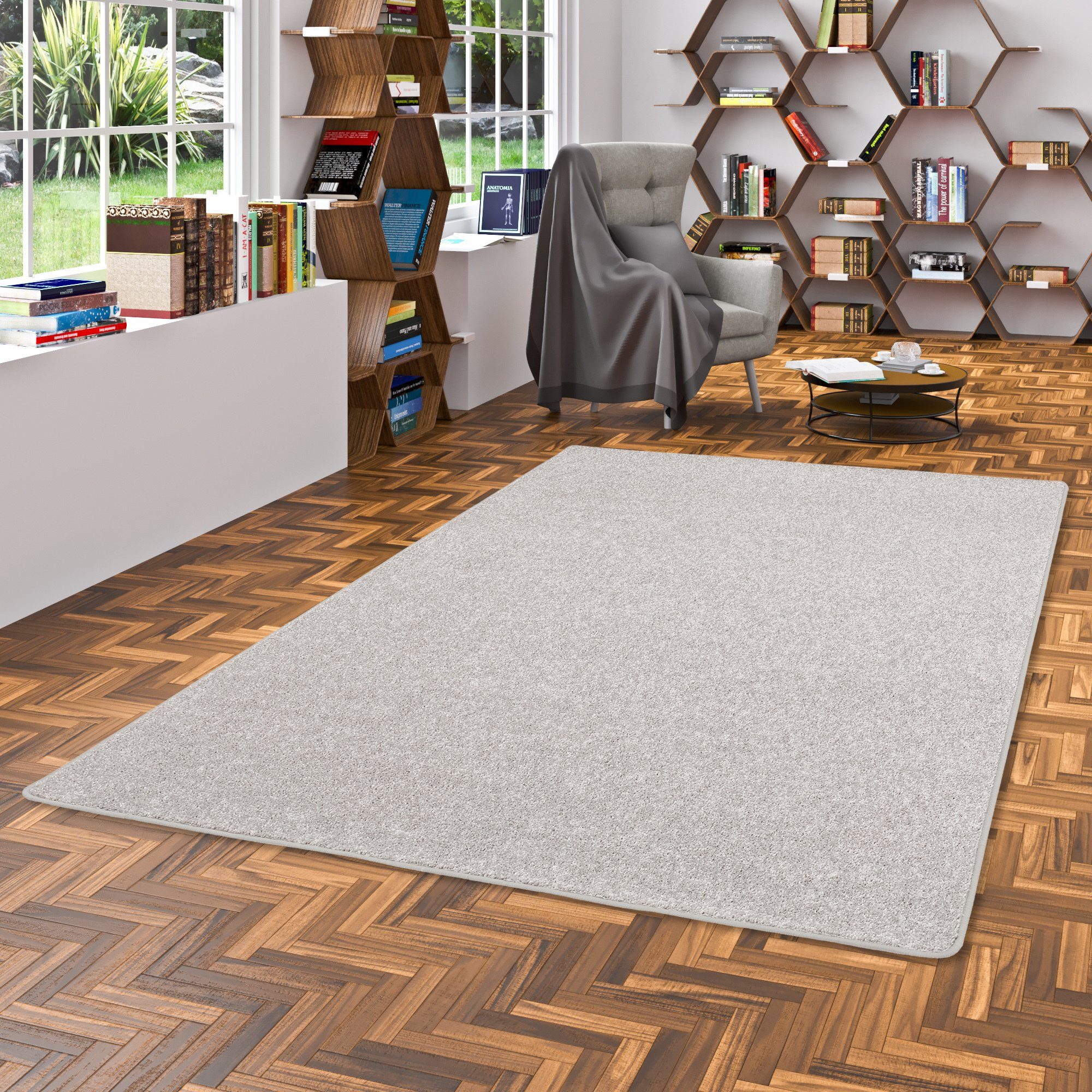 Snapstyle Hochflor-Teppich Hochflor Langflor Teppich Cottage, günstig online kaufen