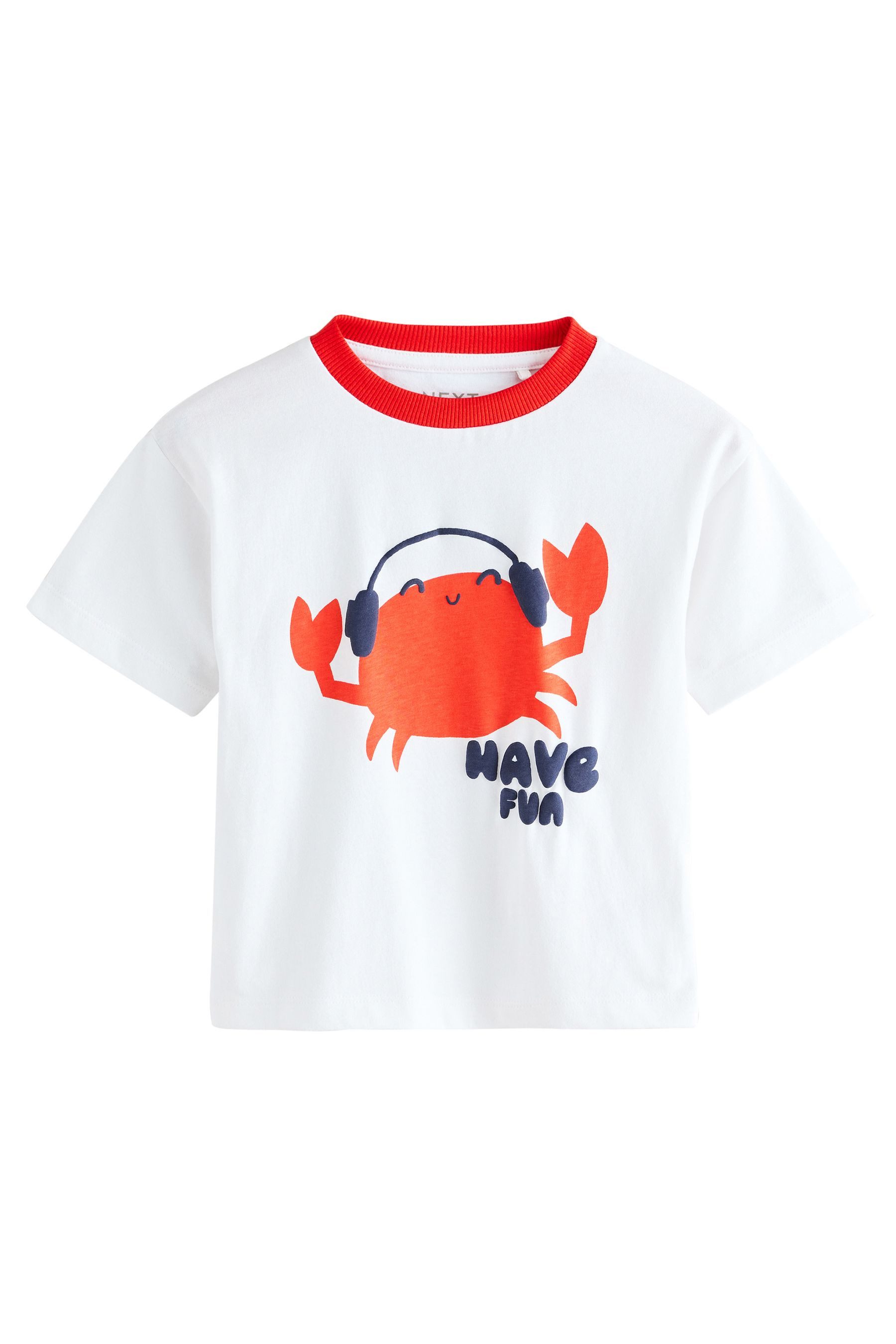 Next T-Shirt Kurzarm-T-Shirt mit Grafik-Print aus günstig online kaufen