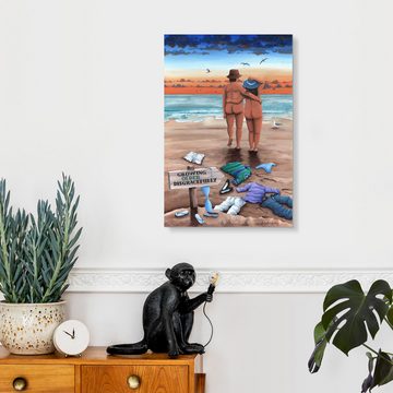 Posterlounge Alu-Dibond-Druck Peter Adderley, Älter werden, schändlich, Wohnzimmer Maritim Malerei