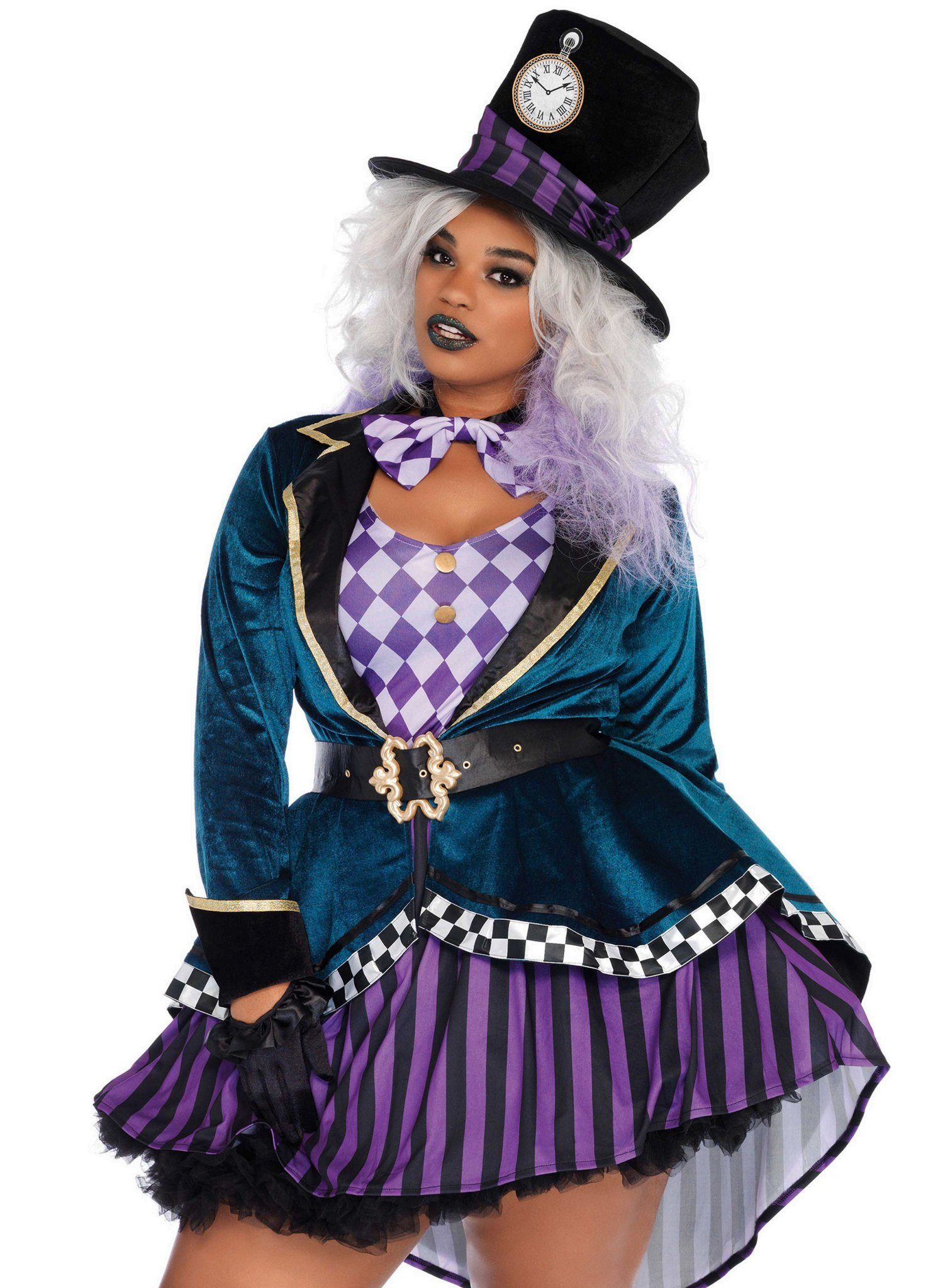 Leg Avenue Kostüm Hutmacherin - Karneval Faschingskostüm Damen, Die Hutmacherin hat sich schick gemacht!