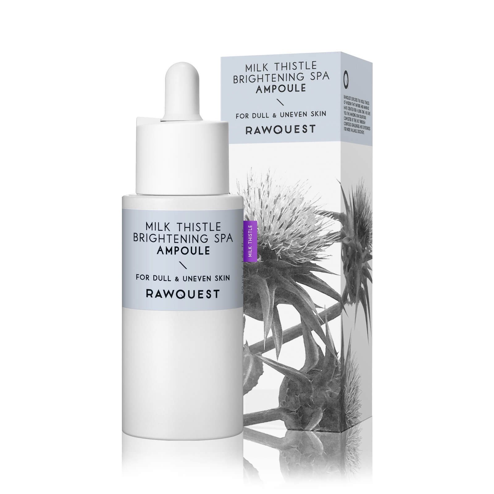 Rawquest Anti-Falten-Serum MILK THISTLE BRIGHTENING SPA AMPOULE