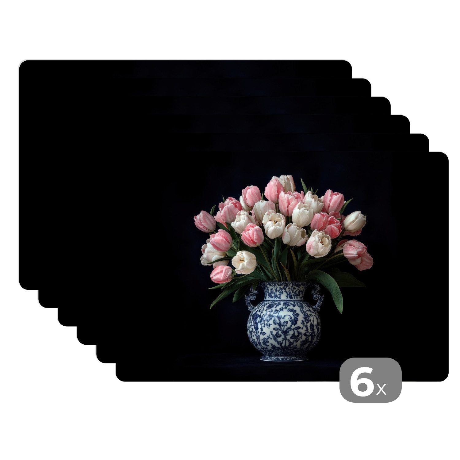 MuchoWow Platzset Blumen - Rosa - günstig online kaufen