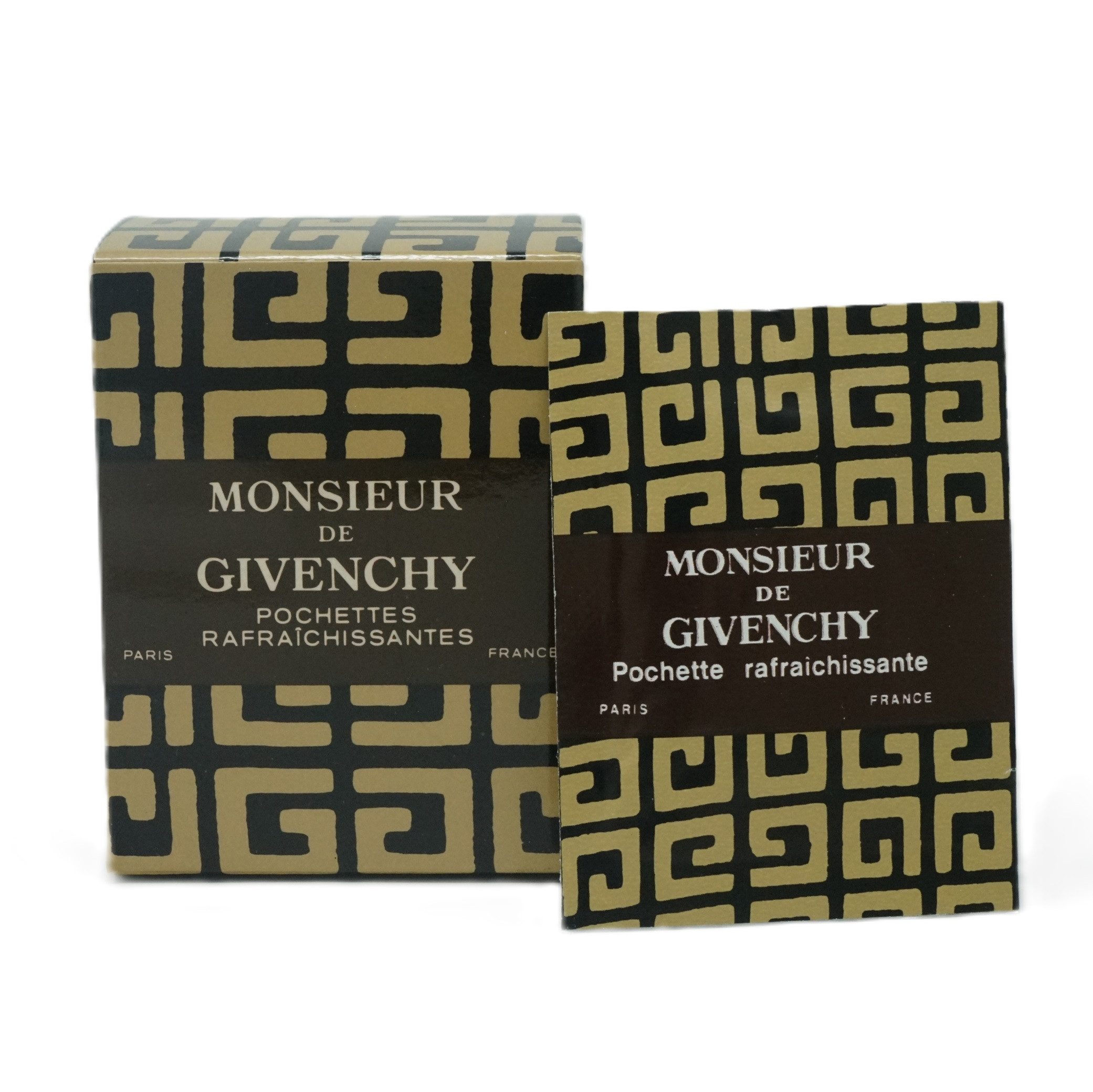 GIVENCHY Gesichtspflege-Set Monsieur de Givenchy Pochettes Parfümierte Tücher 10 Stück