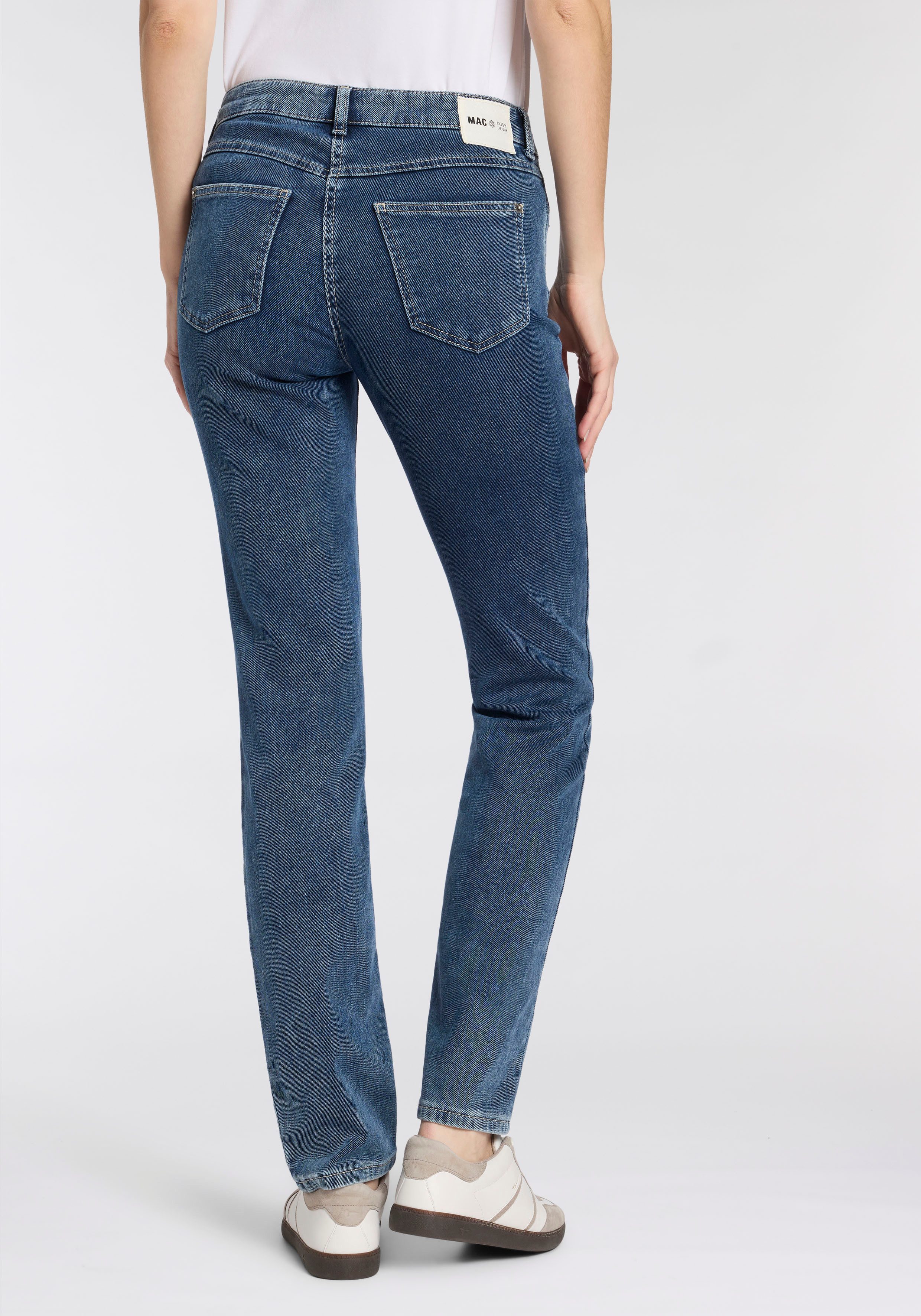 MAC Bootcut-Jeans ANGELA mit Stretch-Komfort, Slim-Fit