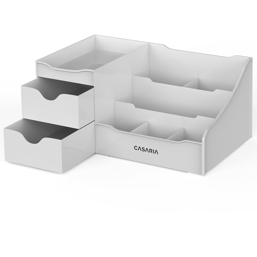 Casaria Kosmetikkoffer (1-tlg), Organzier Kosmetik Make up Aufbewahrung