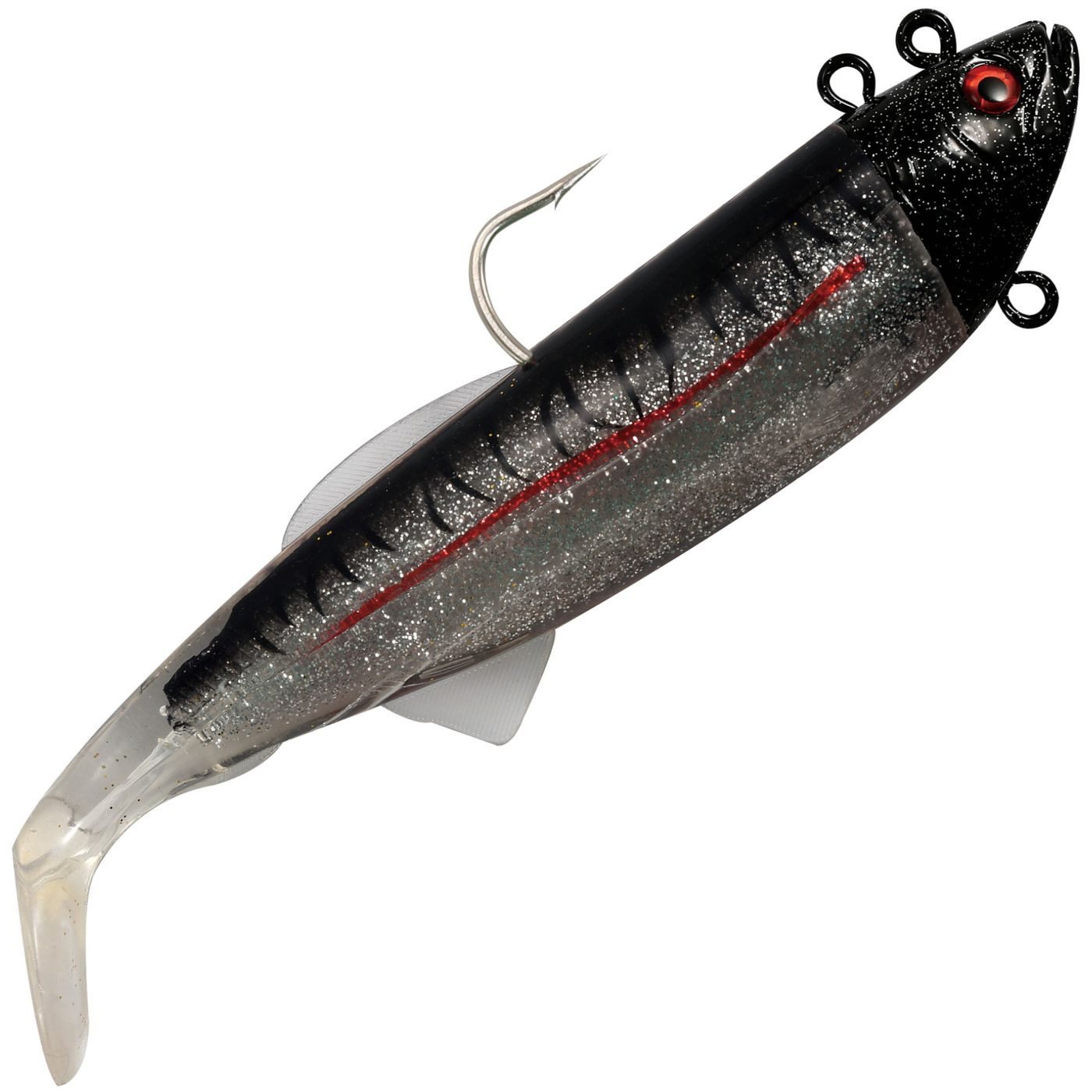 Kunstköder Paladin Norwegen Gummifisch 26cm mit Bleikopf 440g - Meeresköder