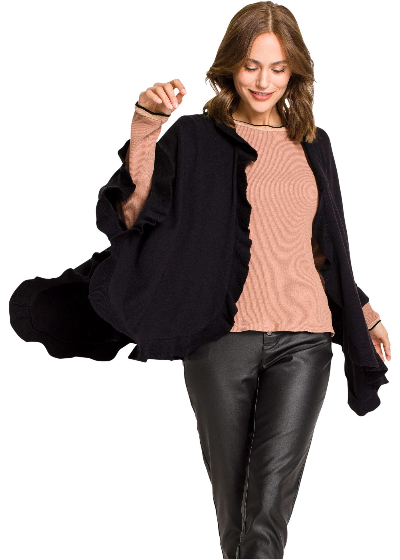 bonprix Strickponcho