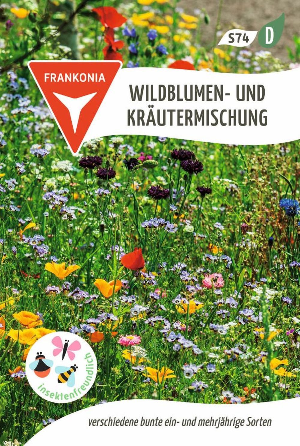 FRANKONIA Blumensamen Wildblumen- und Kräutermischung Blumenmischung Rasen Saatgut Samen