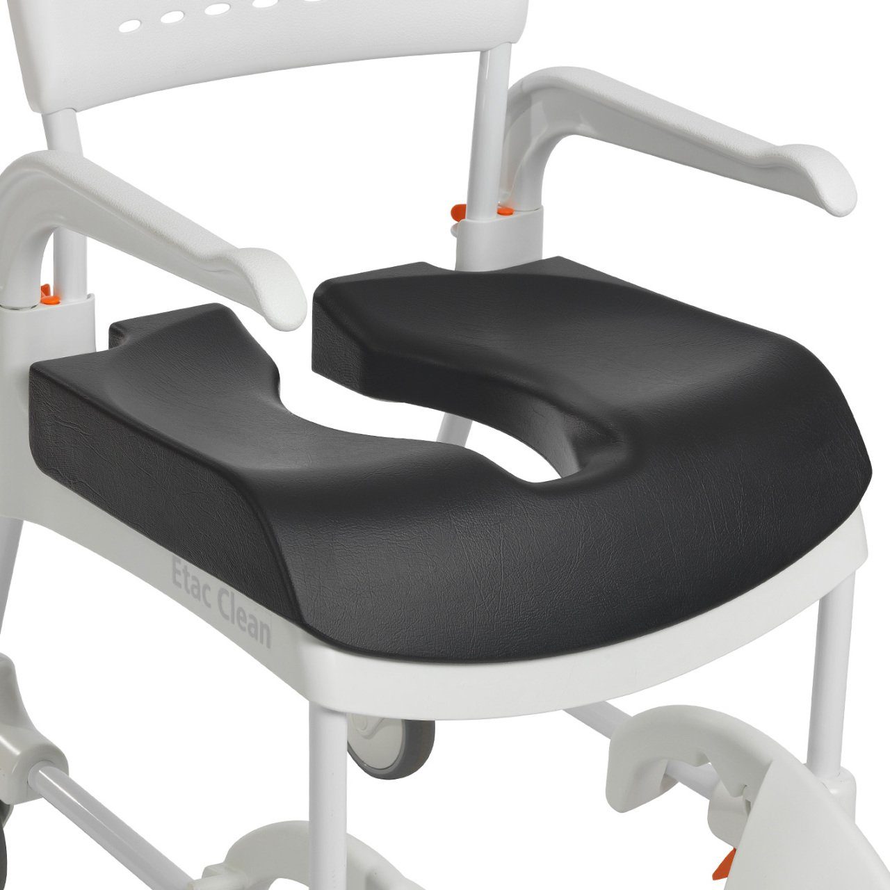 Toiletten-Rollstuhl Etac CLEAN Comfort Sitz