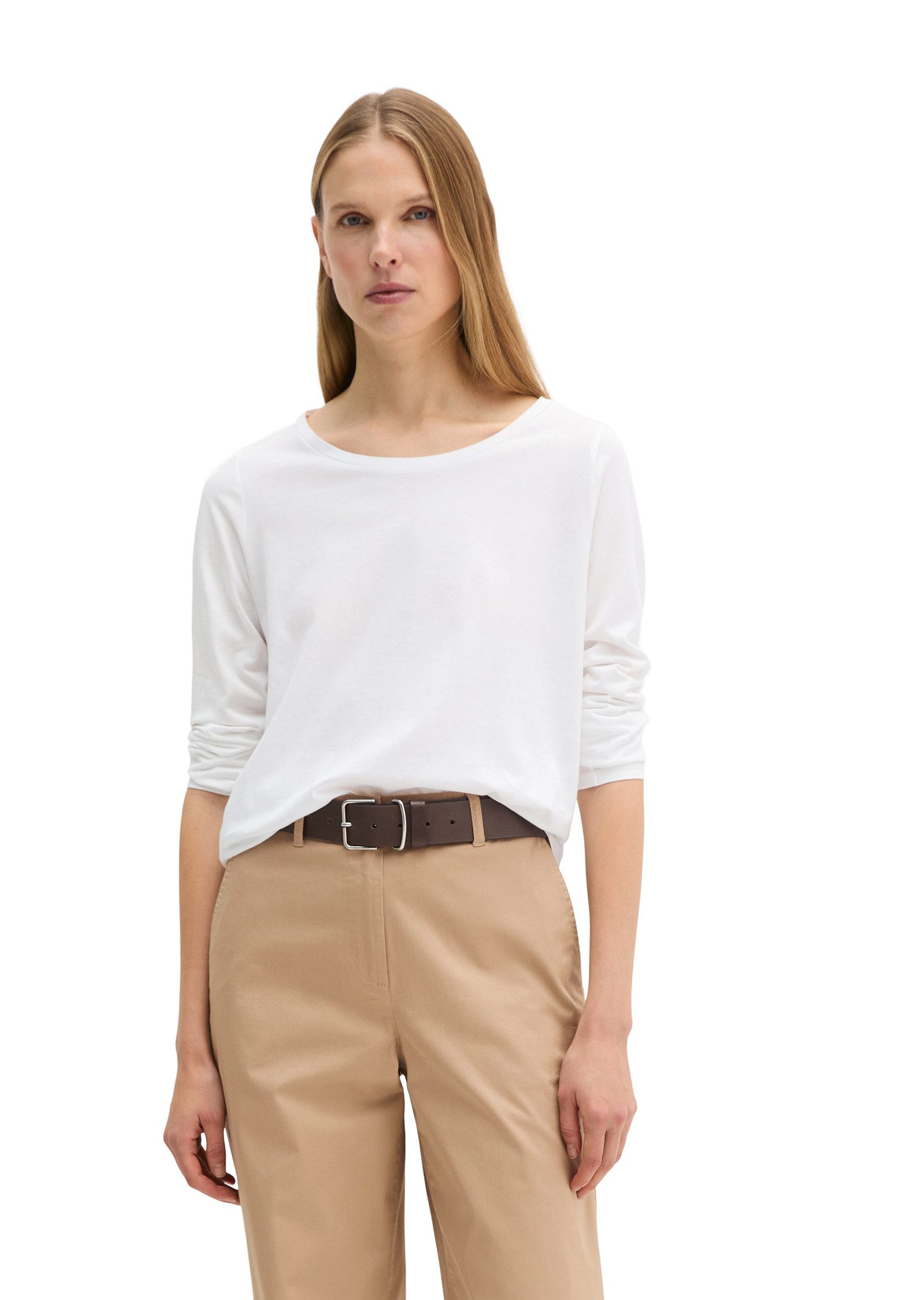 Marc O'Polo Langarmshirt in Organic Cotton-Qualität