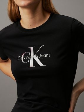 Calvin Klein Jeans Shirtkleid DIFFUSED MONOLOGO DRESS mit Logoschriftzug