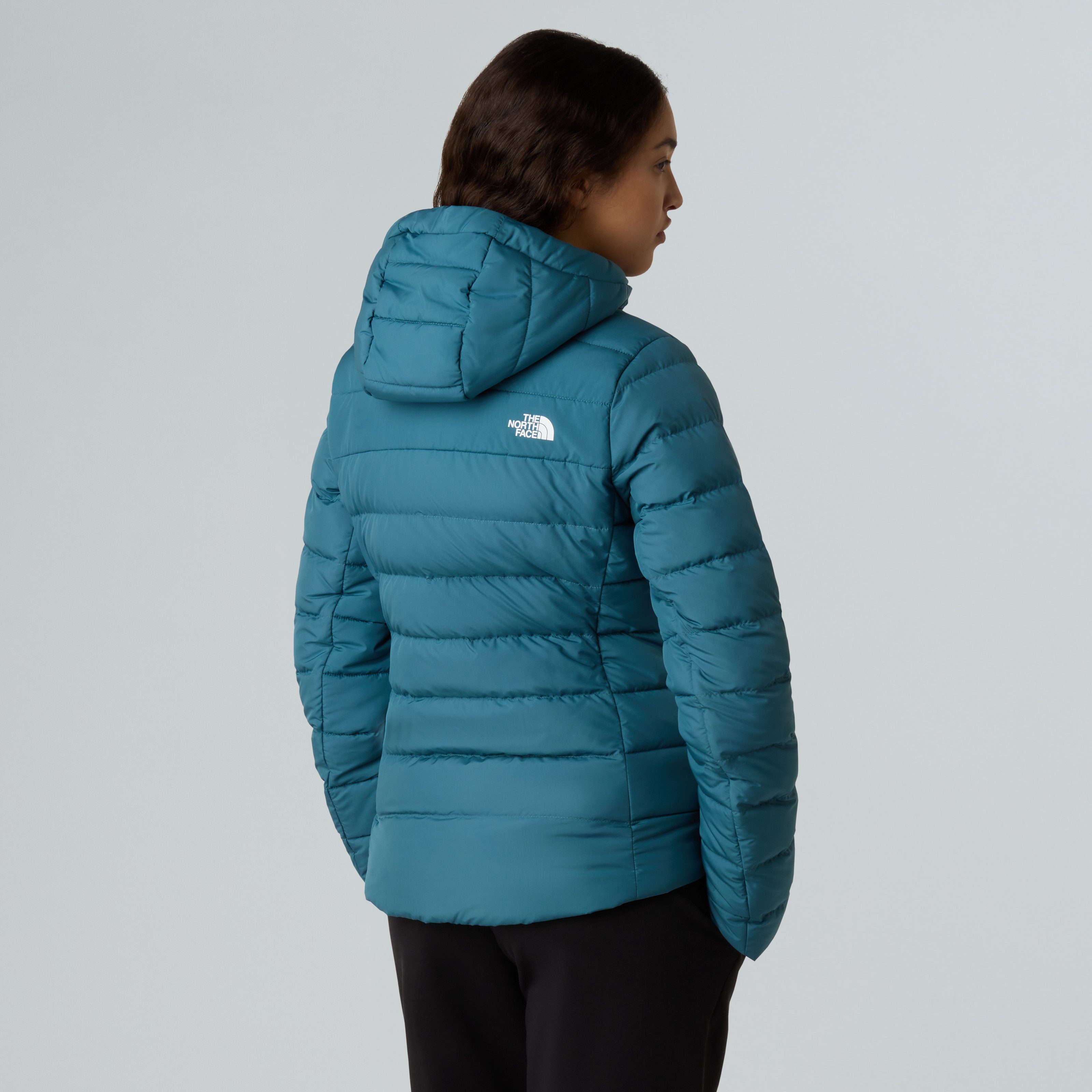 The North Face Funktionsjacke W ACONCAGUA 3 HOODIE hochschließender Kragen mit Reißverschluss, wasserabweisendes Material