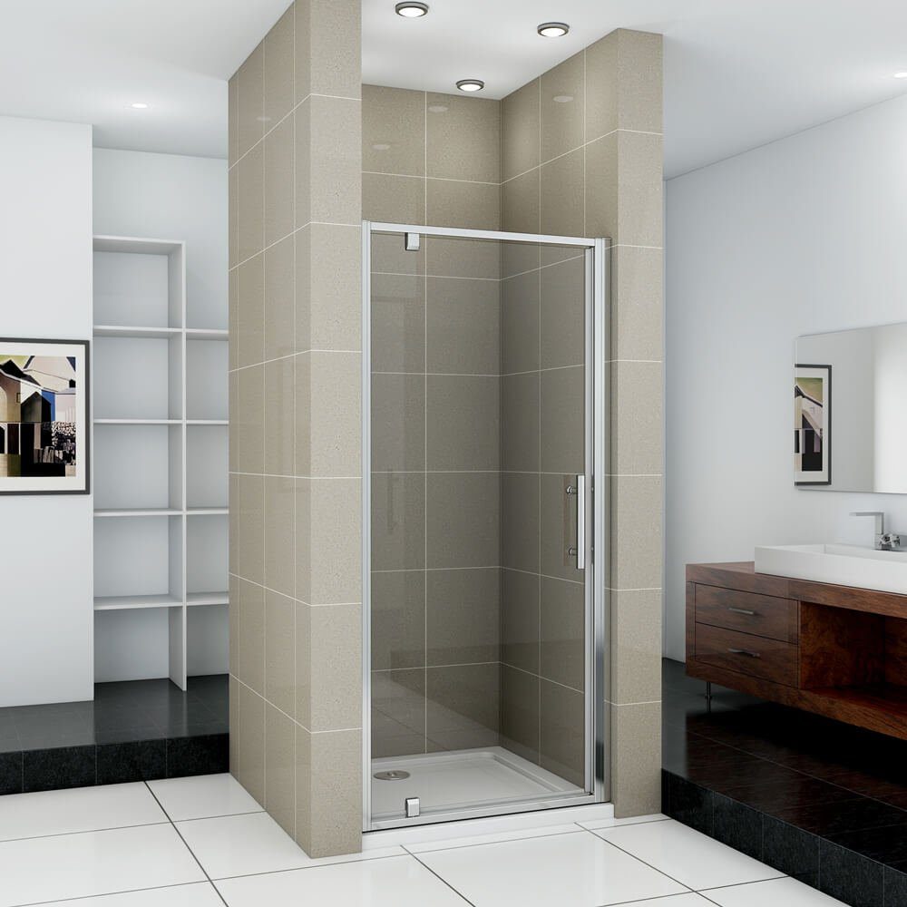 duschspa Dusch-Drehtür 70-100cm Nischentür Drehtür Glastür günstig online kaufen