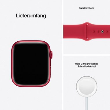 Apple Watch Series 7 GPS + Cellular, 45mm Smartwatch (Watch OS 8)