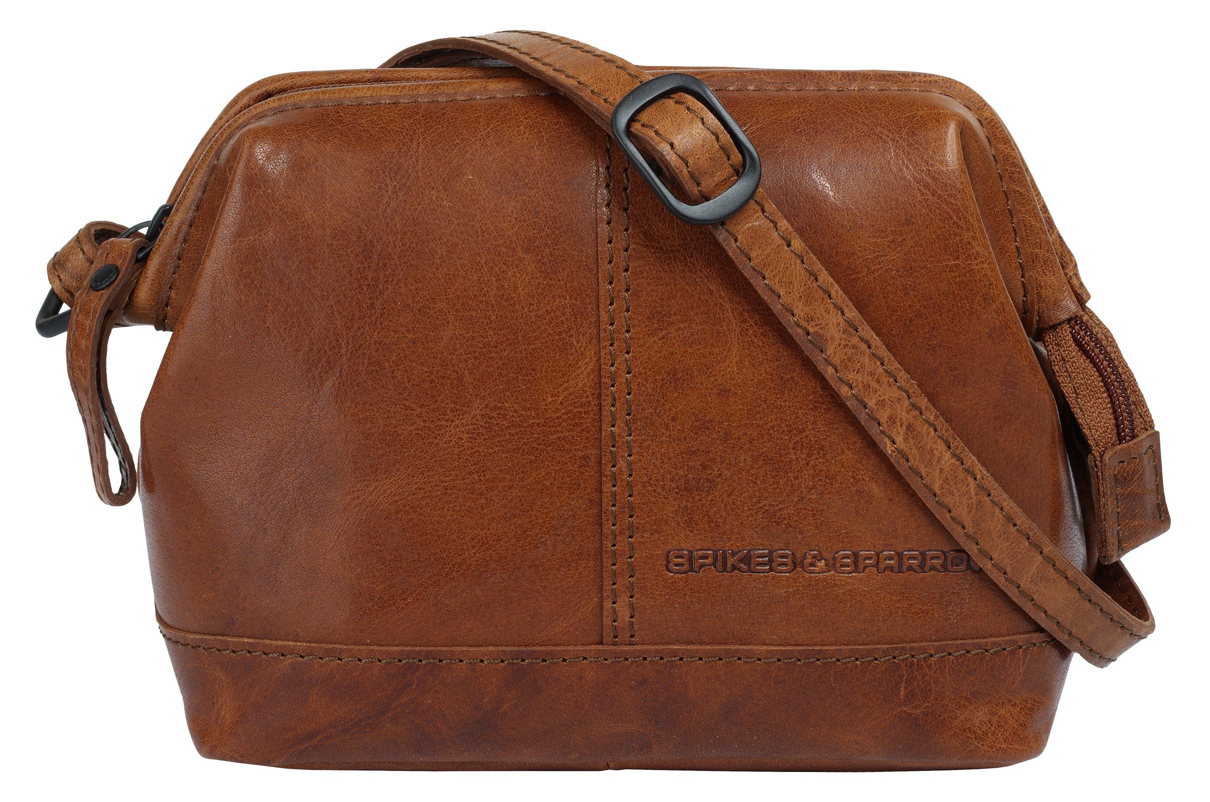 Spikes & Sparrow Umhängetasche CROSSOVER, echt Leder günstig online kaufen