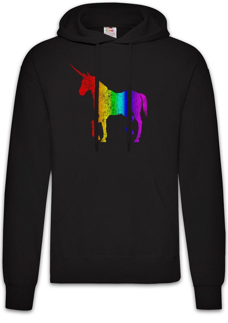 Hoodie Unicorn I Herren Hoodie Einhorn Rainbow Colors Regenbogen Fairy