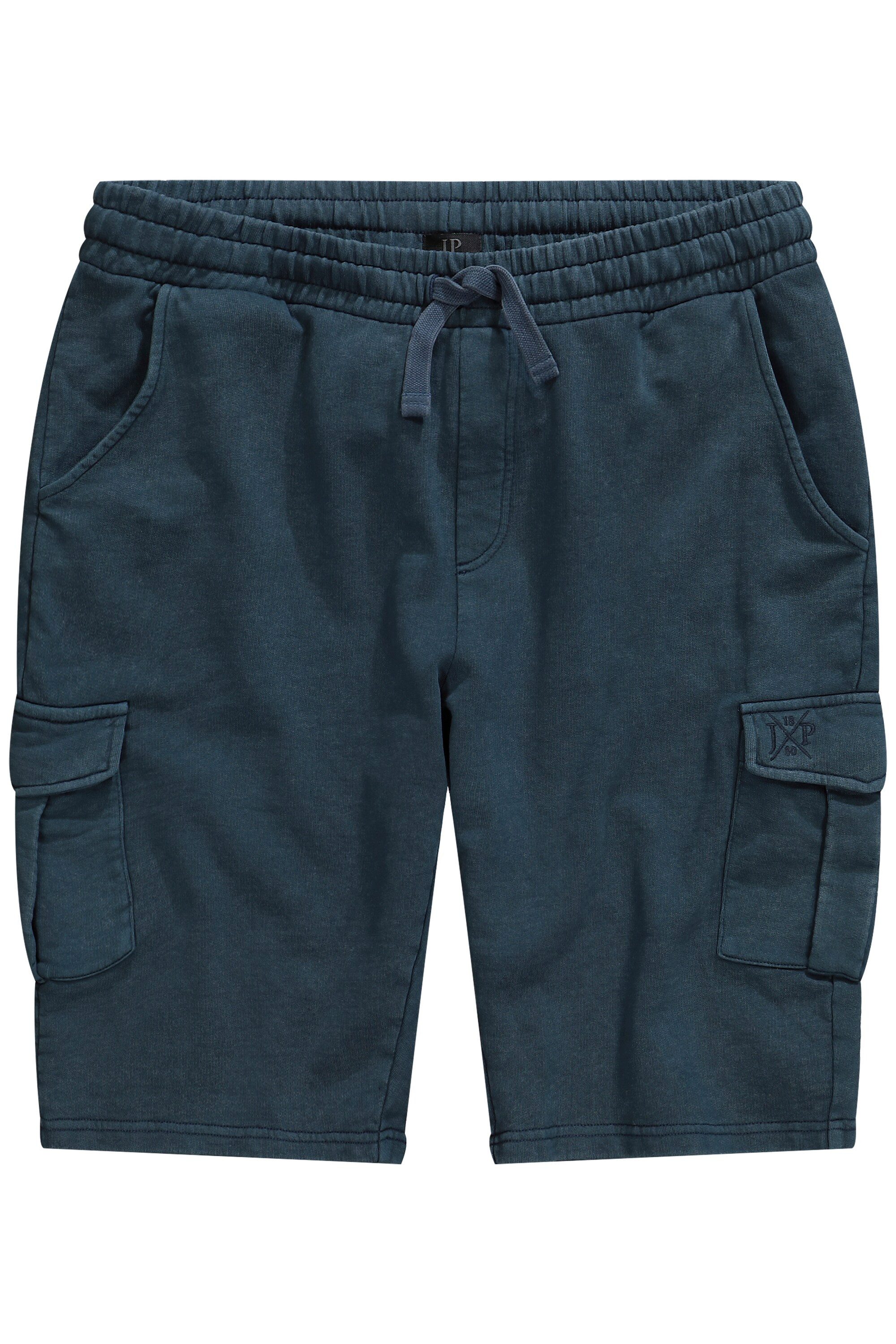 JP1880 Sweathose Sweatbermuda Cargotaschen Vintage-Wash Elastikbund günstig online kaufen