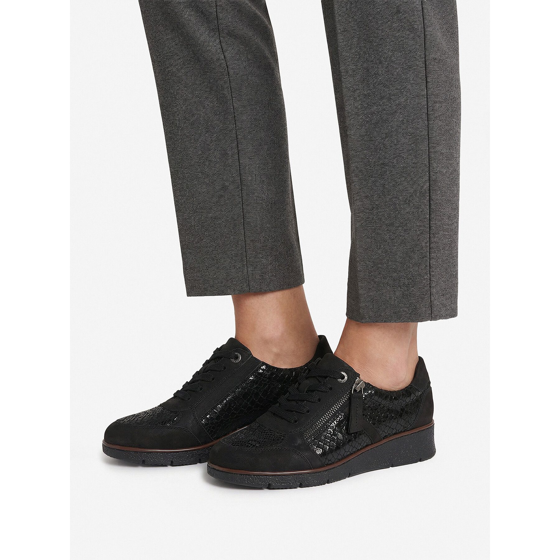Go Soft Go Soft Damen Turnschuhe Schwarz Walkingschuh