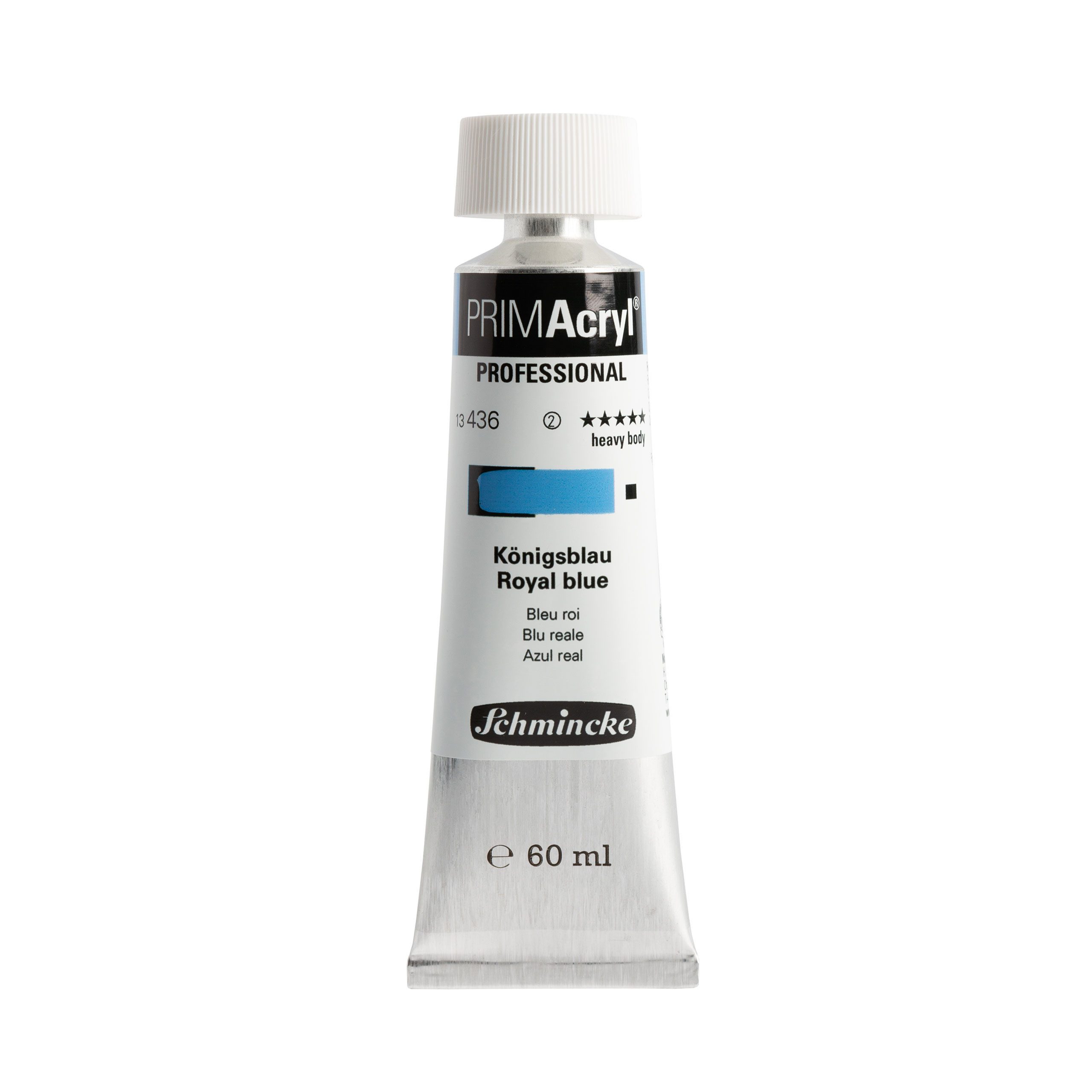 Acrylfarbe 60ml PRIMAcryl Koenigsblau Acryl 13 436 011
