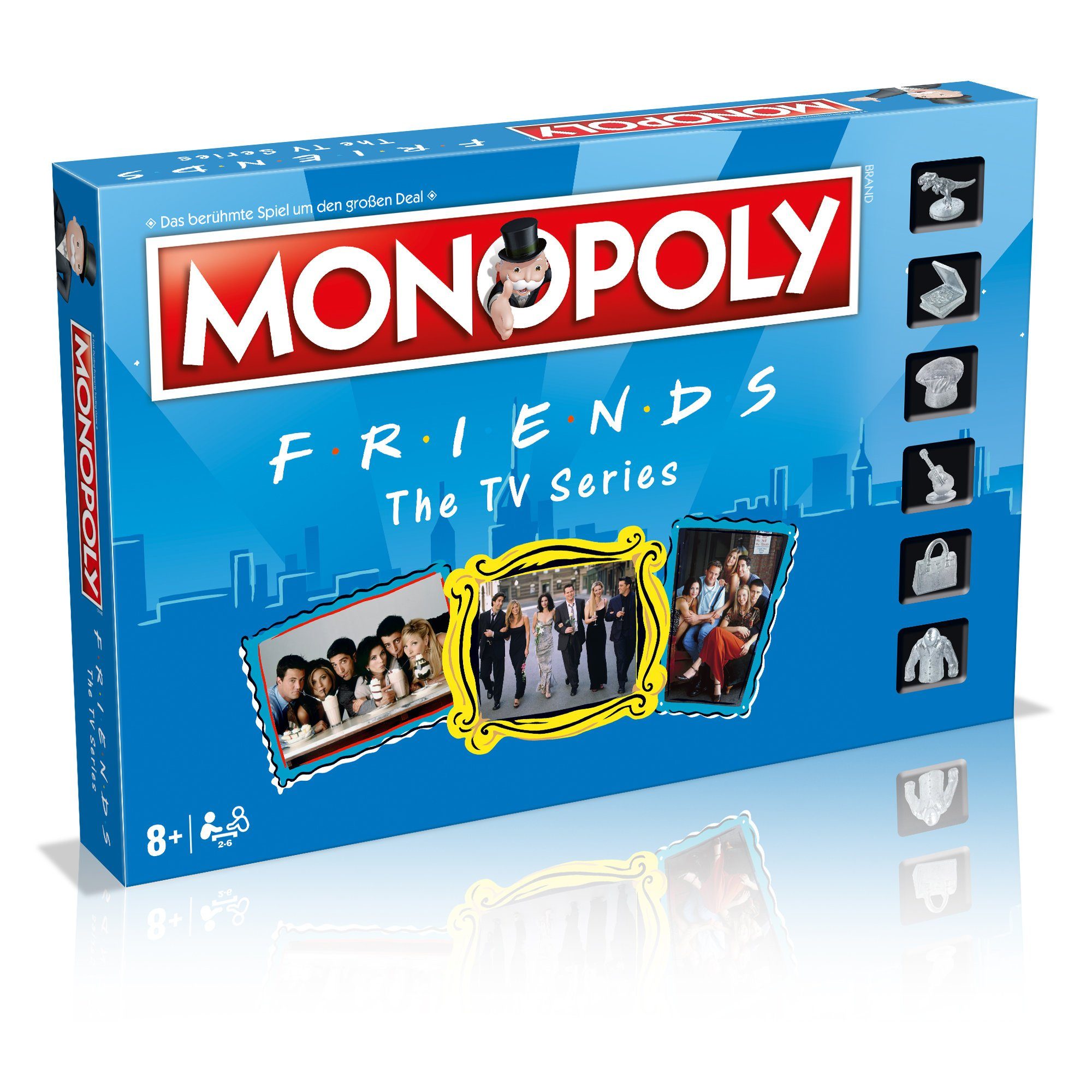 Monopoly deutsch Friends Moves Spiel, Winning Brettspiel