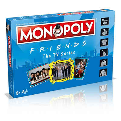 Winning Moves Spiel, Brettspiel Monopoly Friends deutsch