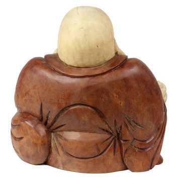 Oriental Galerie Dekofigur Figur Sitzender Happy Buddha 31 cm (1 St)