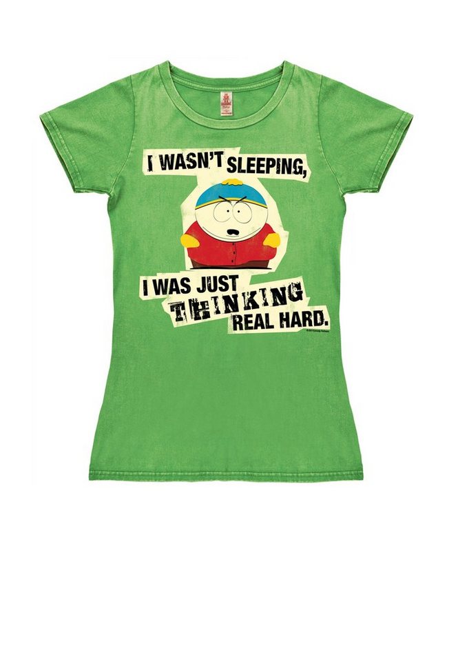 South Print Cartman Park Thinking LOGOSHIRT T-Shirt Thinking Park Cartman T-Shirt South -