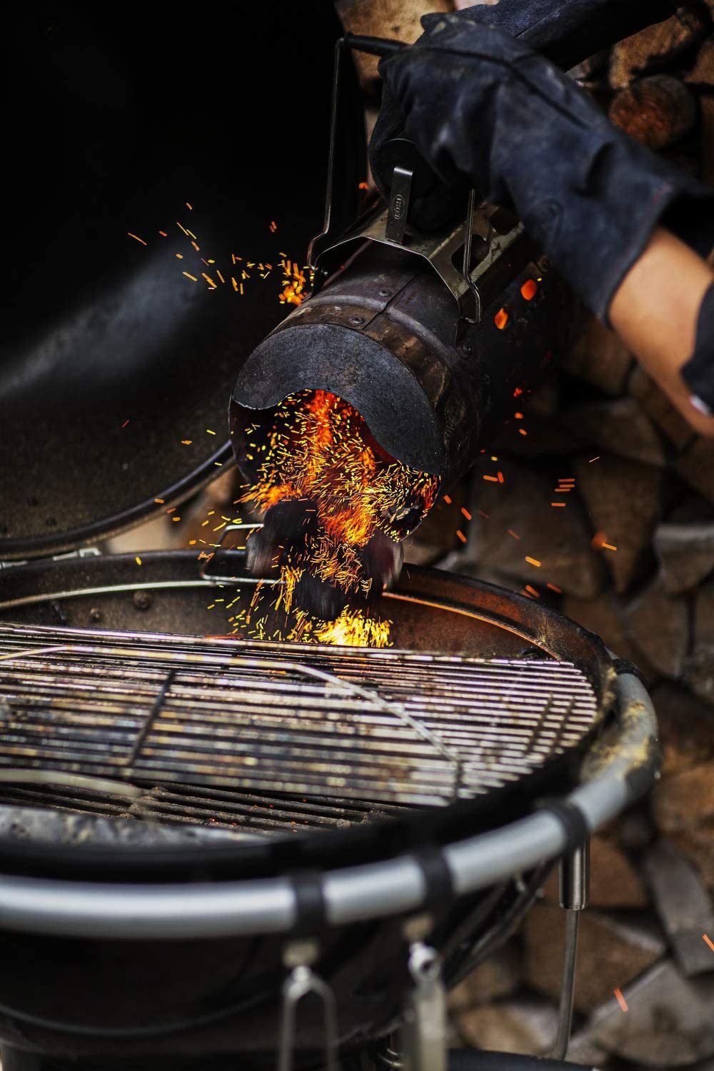 RÖSLE Grillerweiterung RÖSLE BBQ Grillhandschuhe Sansibar aus 100% Leder