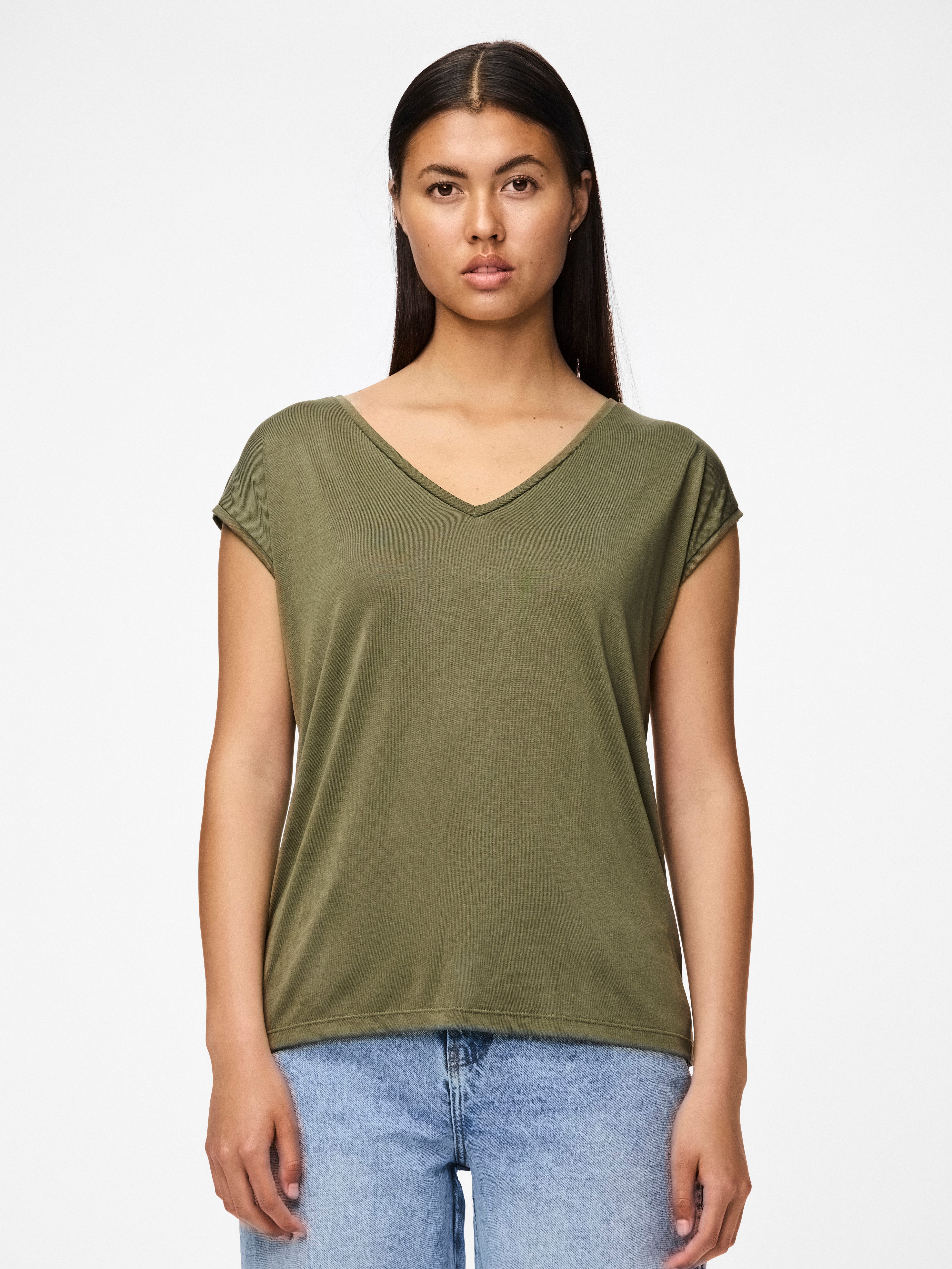 Kurzarmshirt PCKAMALA TEE NOOS BC