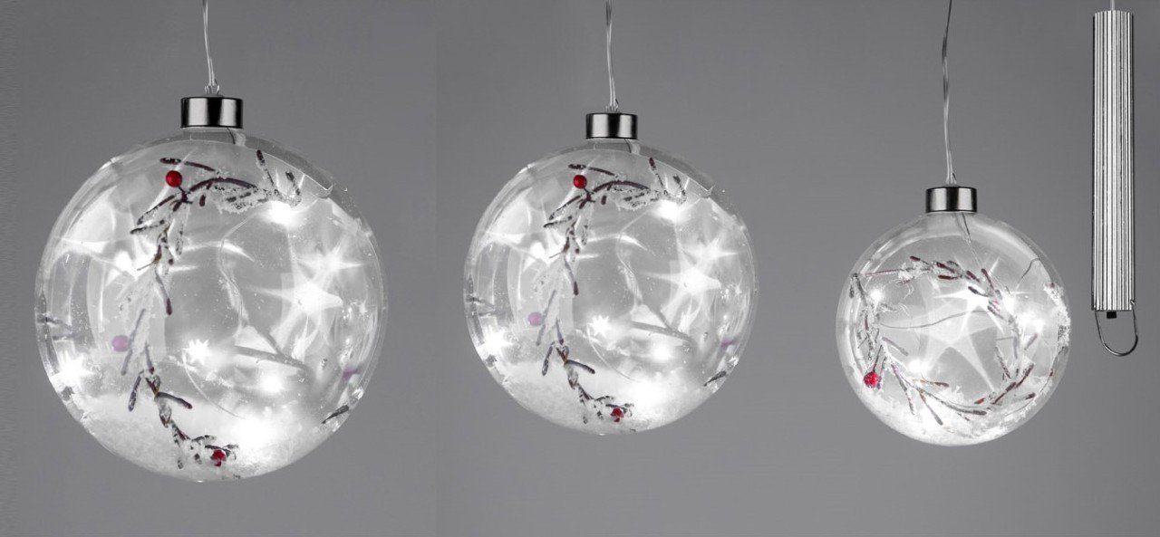 formano Glas D:10cm Christbaumschmuck, Transparent