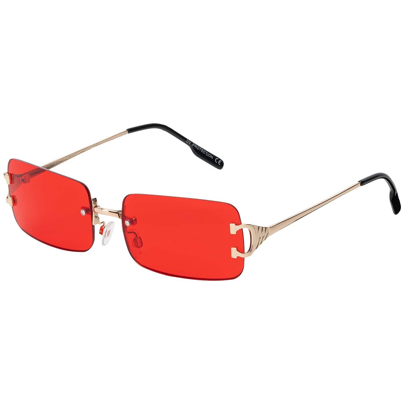 BEZLIT Eyewear Sonnenbrille Rechteckige Designer Damen Sonnenbrille (1-St) günstig online kaufen