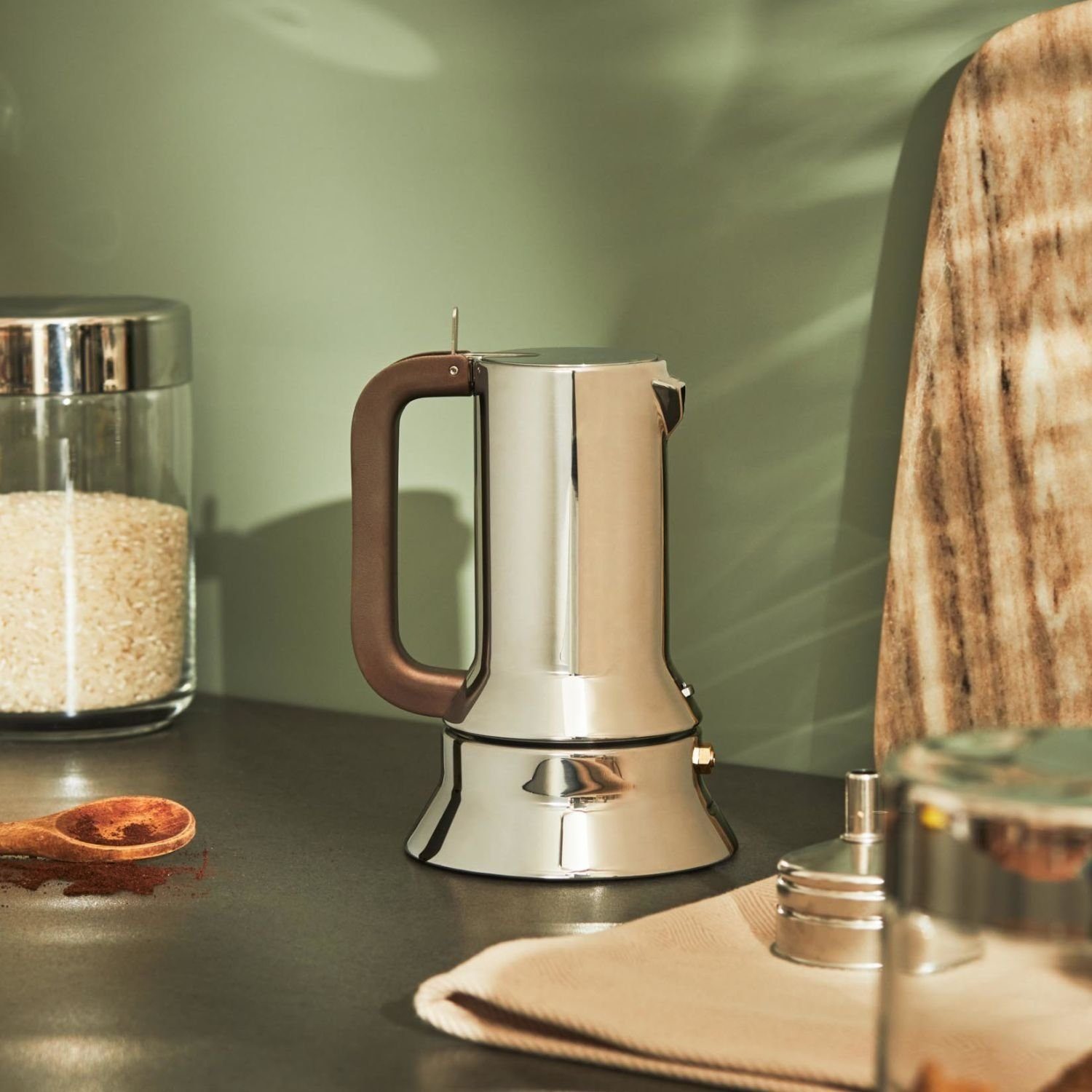 Alessi Espressokocher, 0,5l Kaffeekanne