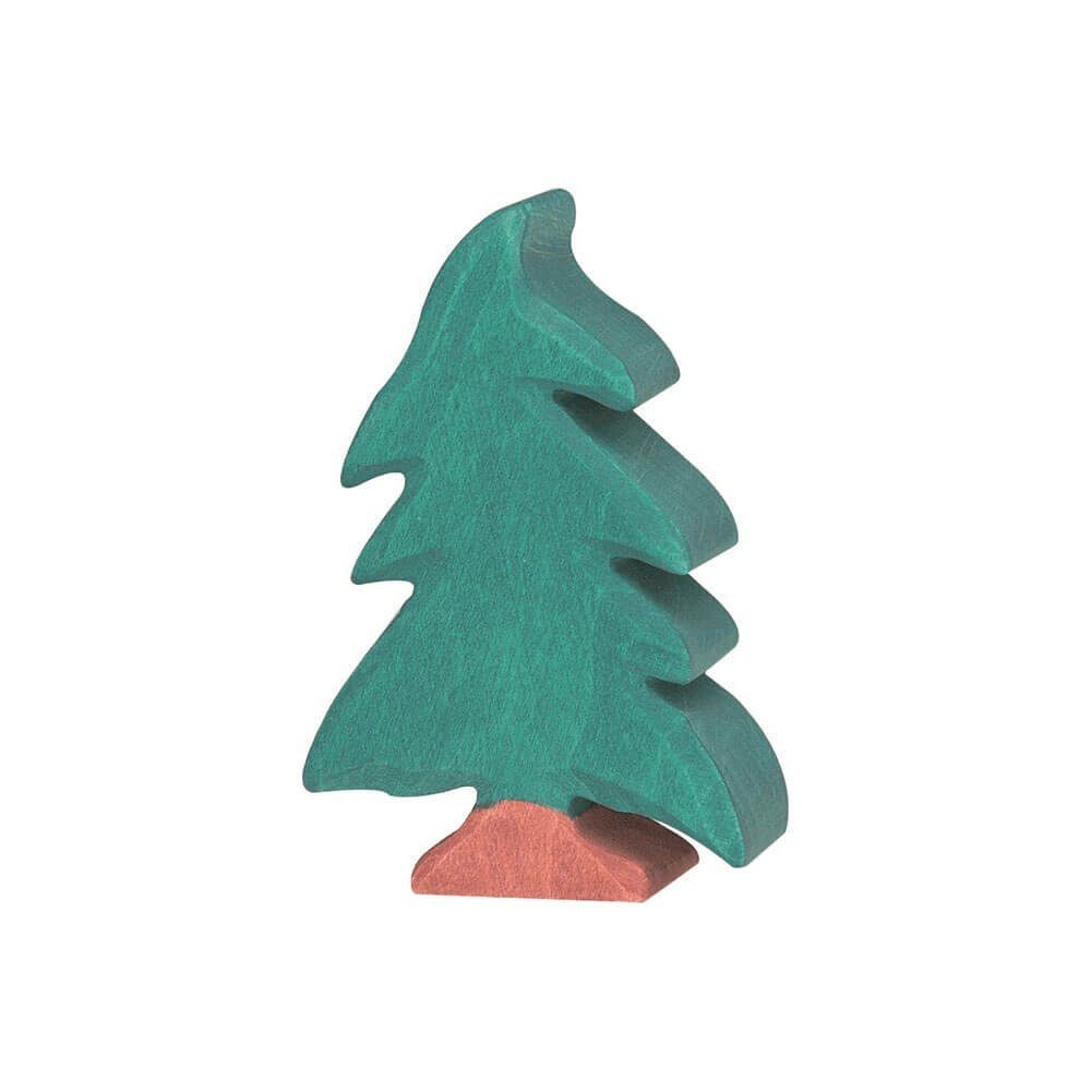 Holztiger Tierfigur HOLZTIGER Nadelbaum aus Holz - klein