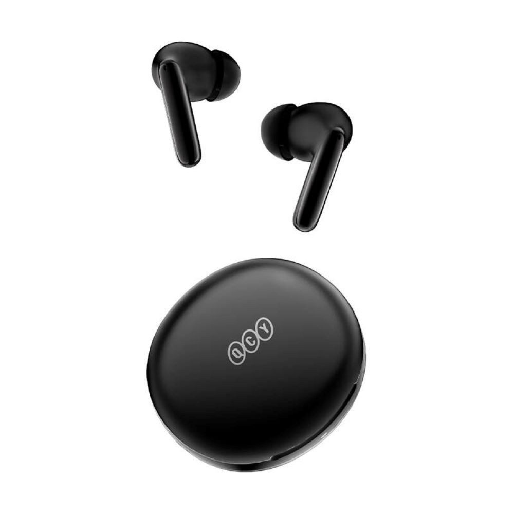 QCY HT09 Bluetooth-Kopfhörer (Google Assistant, Siri, Bluetooth, True Wireless Earbuds mit ANC, 30h Akku, 4 Mikrofone, Bluetooth 5.3)