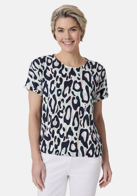 STOOKER WOMEN Kurzarmshirt CLEA Print T-Shirt Regular Fit T-Shirt Spitzen- günstig online kaufen