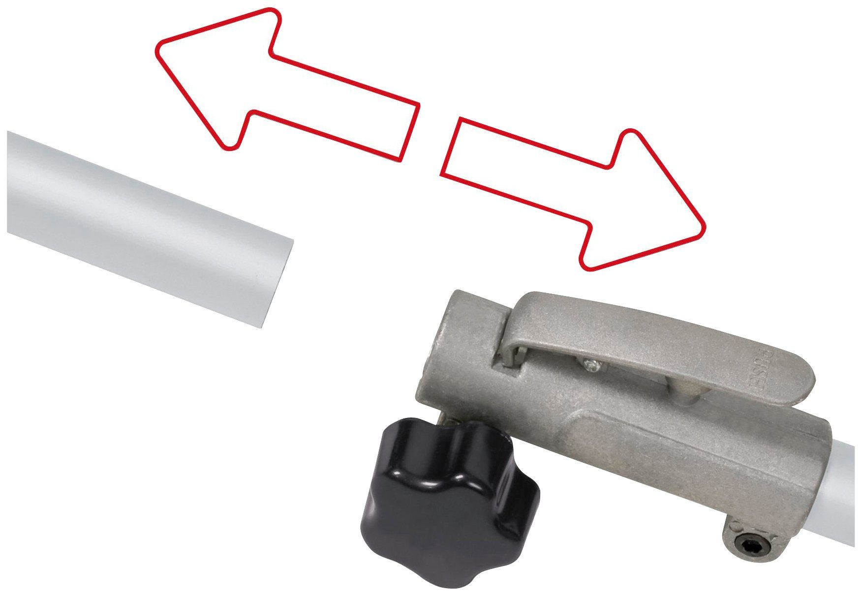 Einhell Benzin-Motorsense GC-BC 36-4 S, 25,5 cm Arbeitsbreite Messer, 42 cm Arbeitsbreite Faden