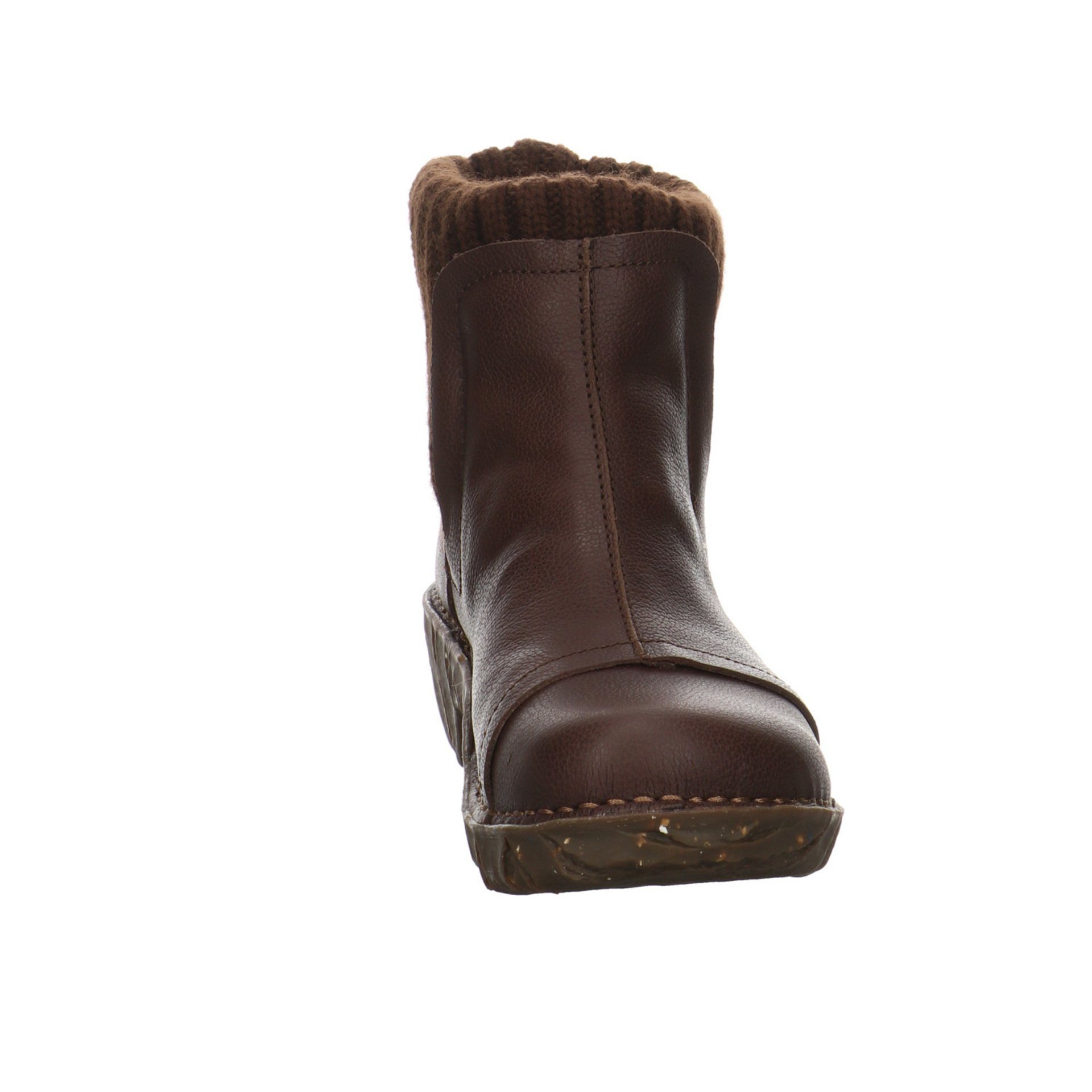 El Naturalista Damen Glattleder Yggdrasil Stiefel Boots brown Stiefel Schuhe