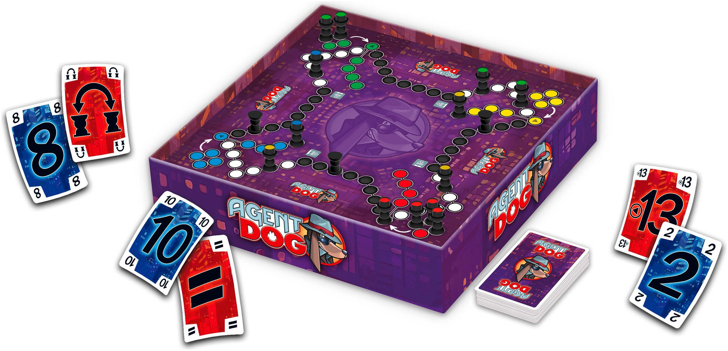 Schmidt Spiele Spiel Agent DOG®, Familienspiel