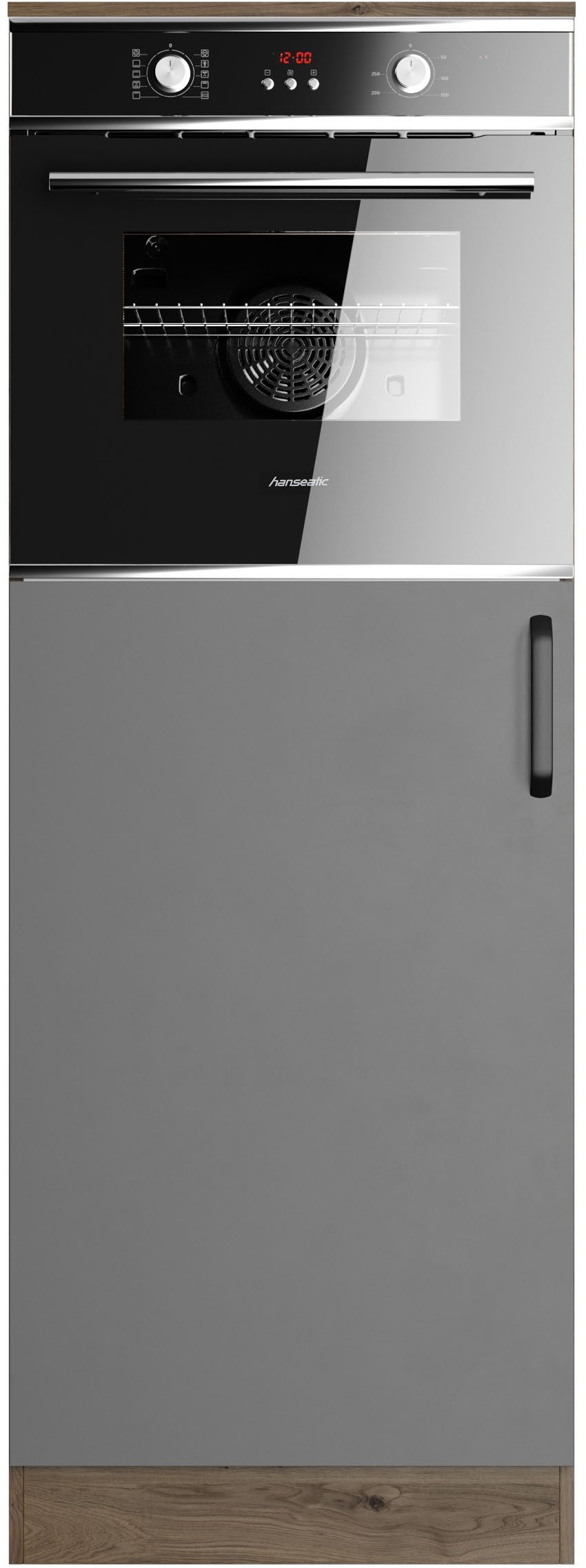 wiho Küchen Backofen/Kühlumbauschrank Elba Maße (B/H): 60/165 cm