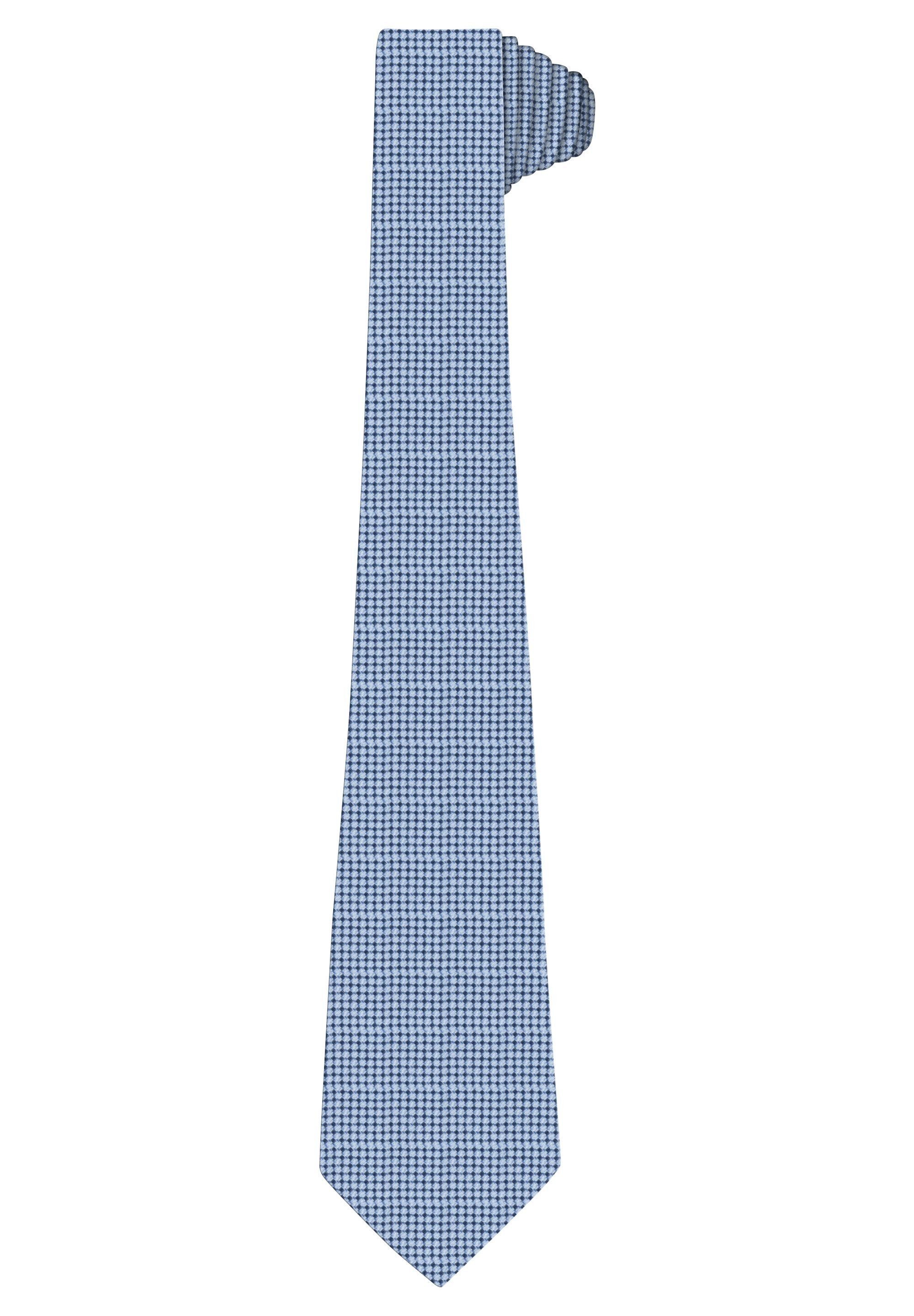 HECHTER PARIS Krawatte mit Modische Musterung sky blue | Breite Krawatten