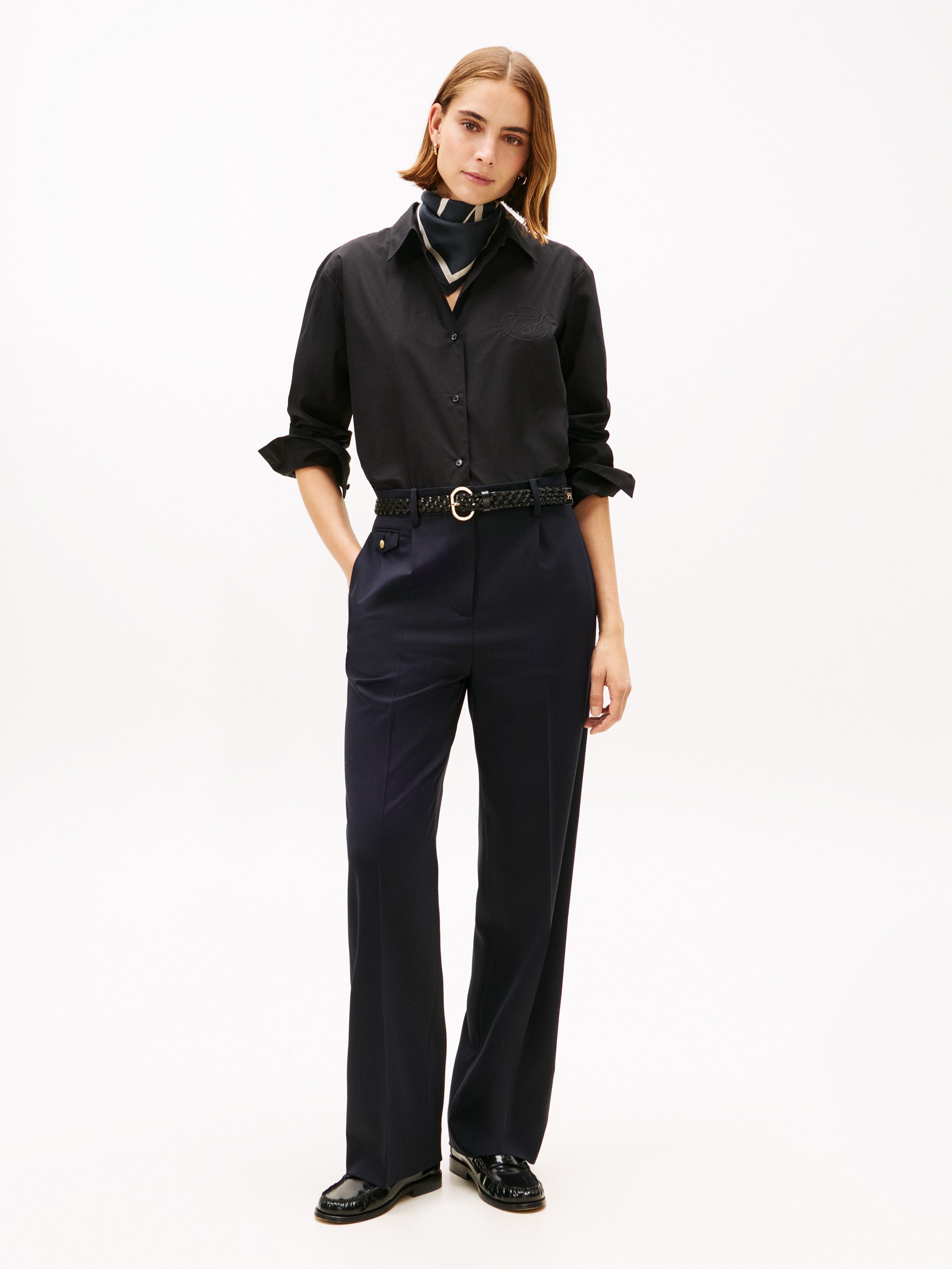 Tommy Hilfiger Hemdbluse COTTON EASY SHIRT